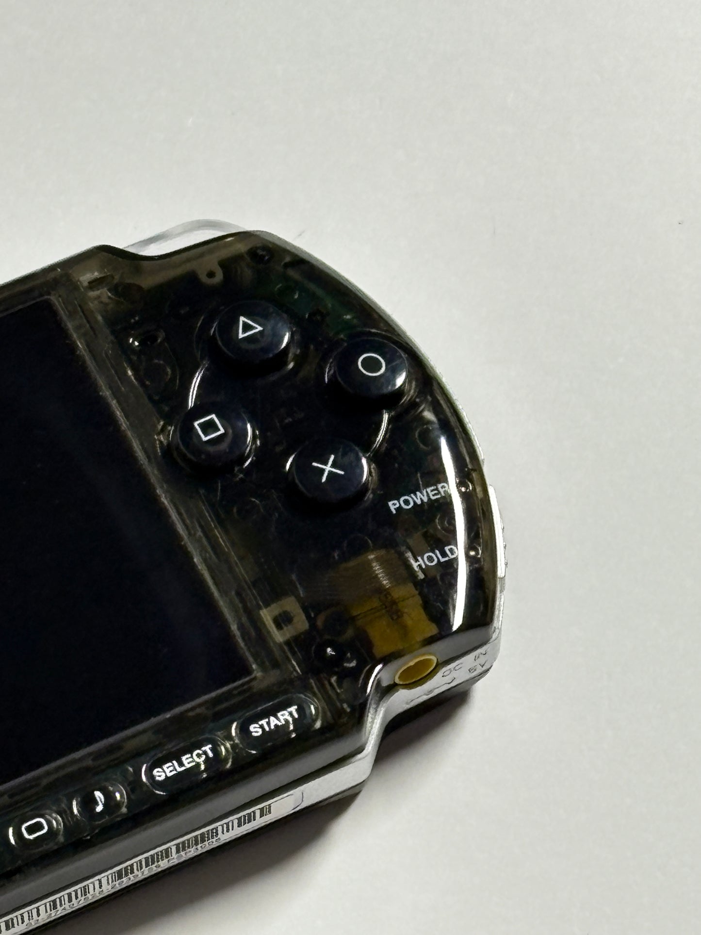 PSP 3000 - Transparent Black