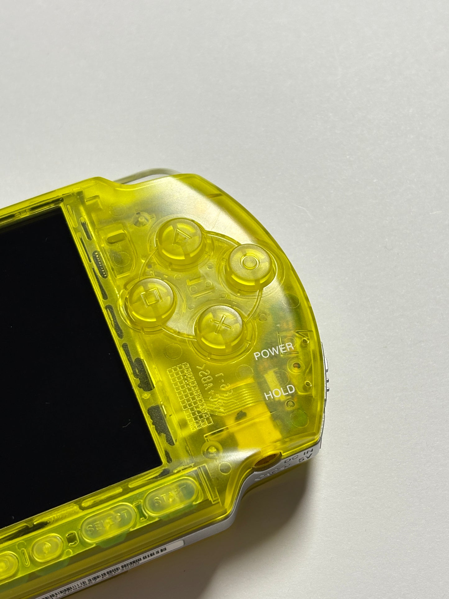 PSP 3000 - Transparent Yellow