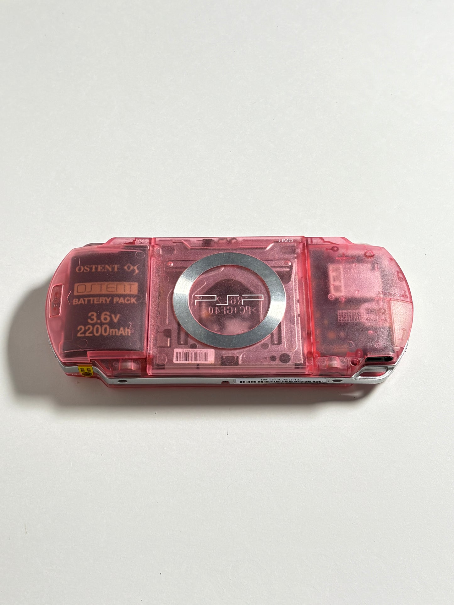 PSP 1000 - Transparent Pink