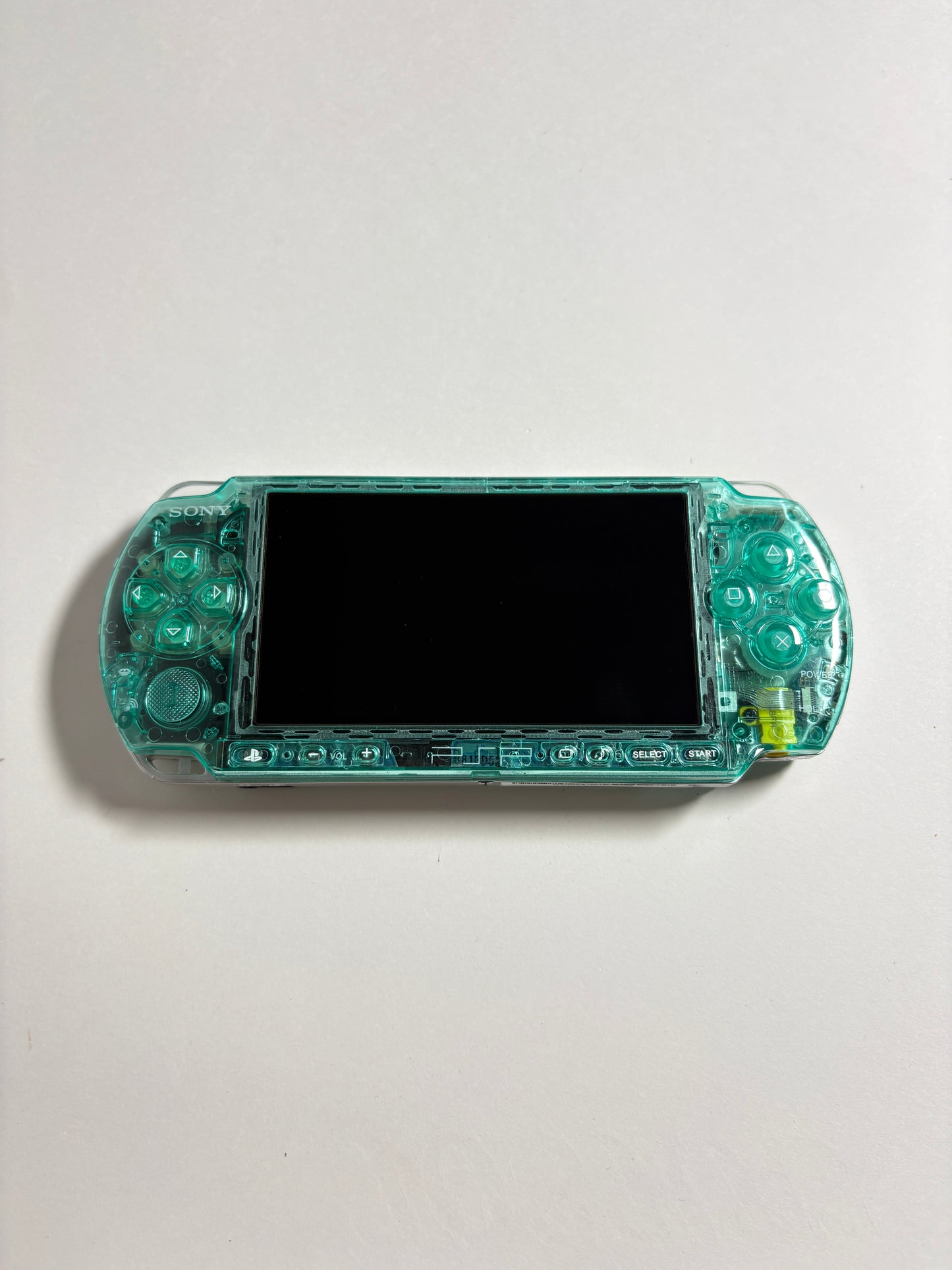 PSP 3000 - Transparent Mint Green