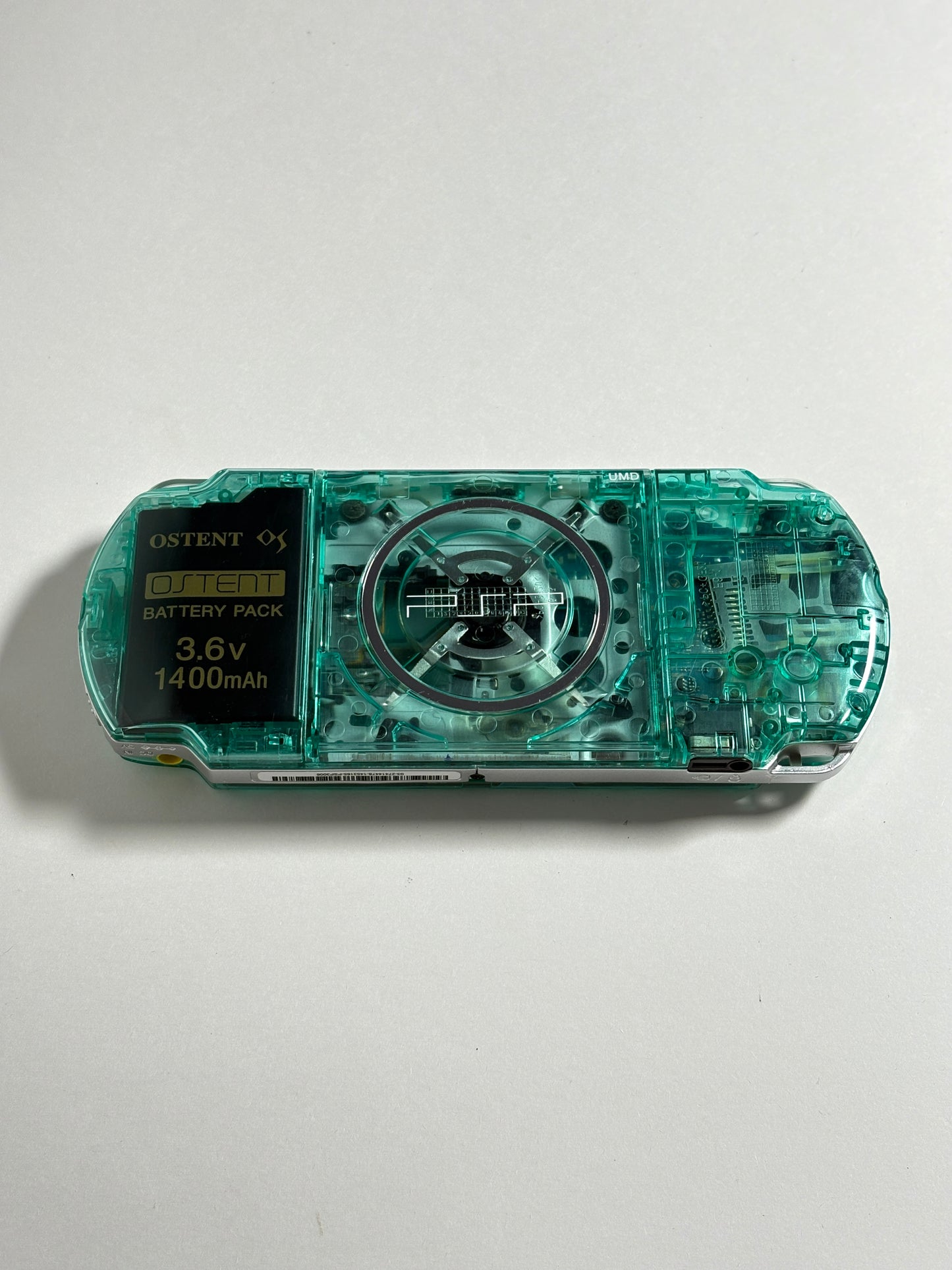 PSP 3000 - Transparent Mint Green