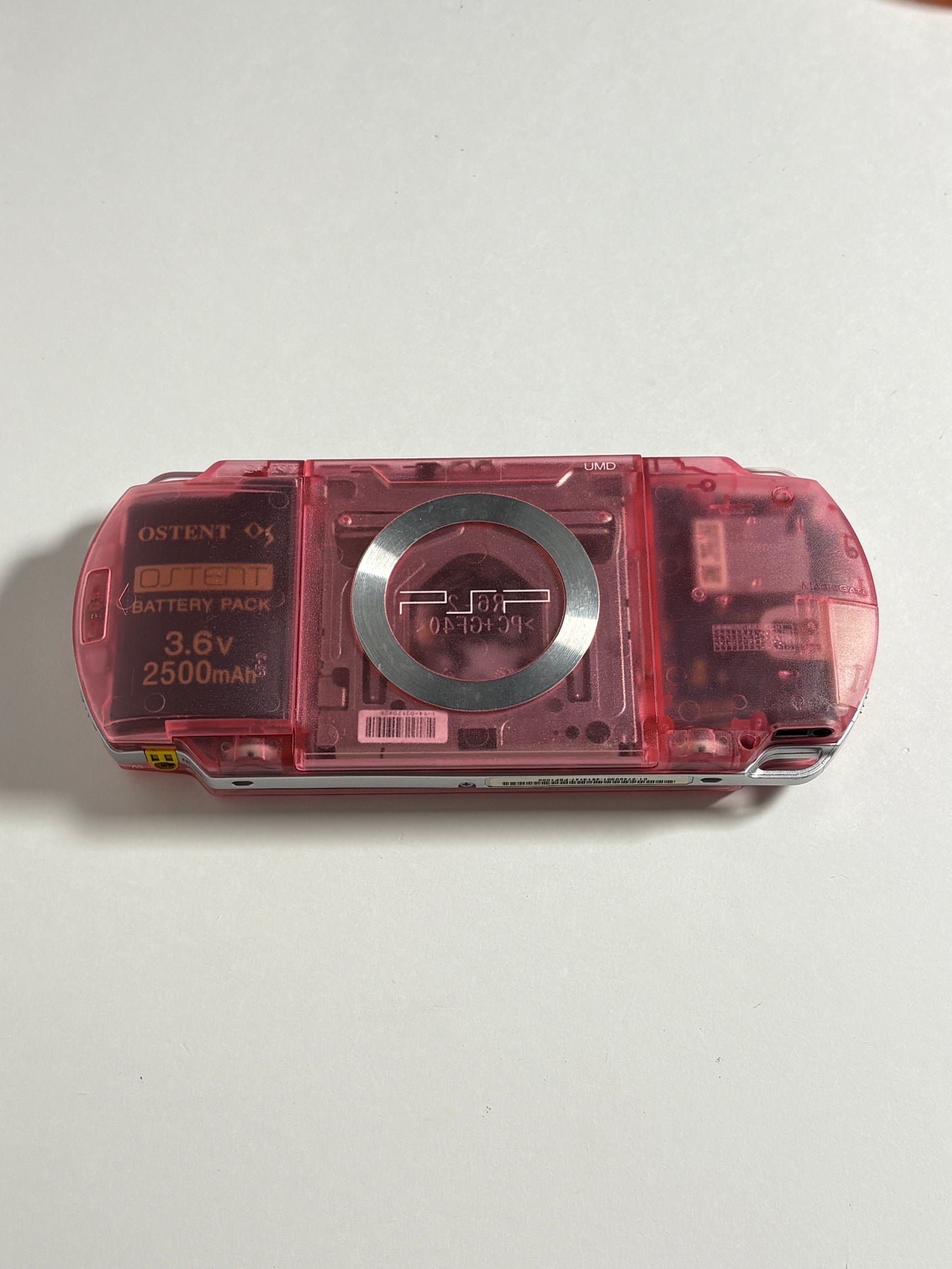 PSP 1000 - Transparent Pink