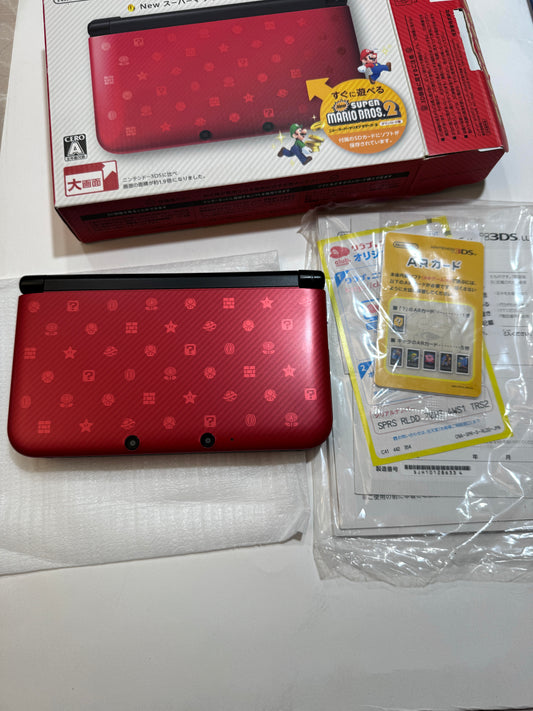 Nintendo 3DS LL - Super Mario Bros 2 Limited edition