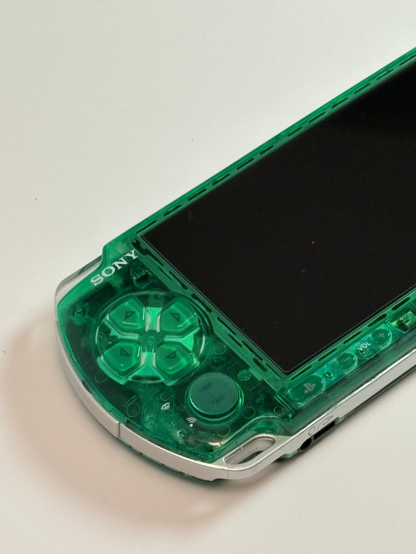 PSP 3000 - Transparent Green