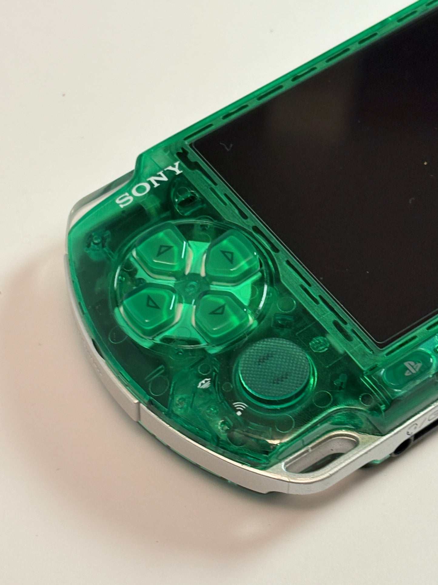 PSP 3000 - Transparent Green