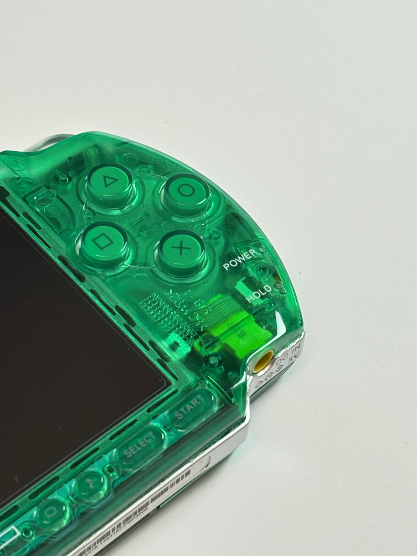 PSP 3000 - Transparent Green