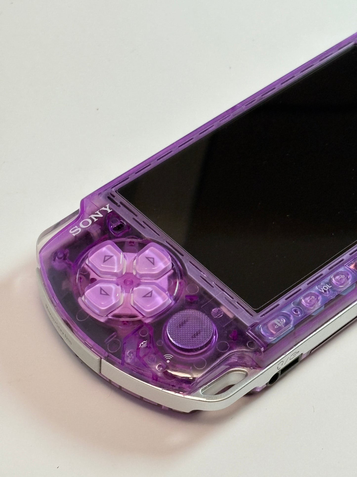 PSP 3000 - Transparent Purple