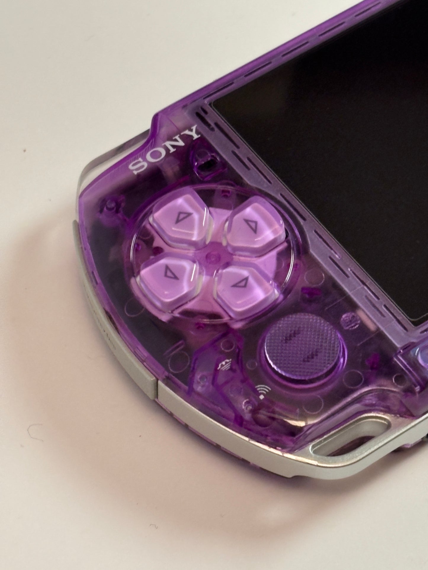 PSP 3000 - Transparent Purple