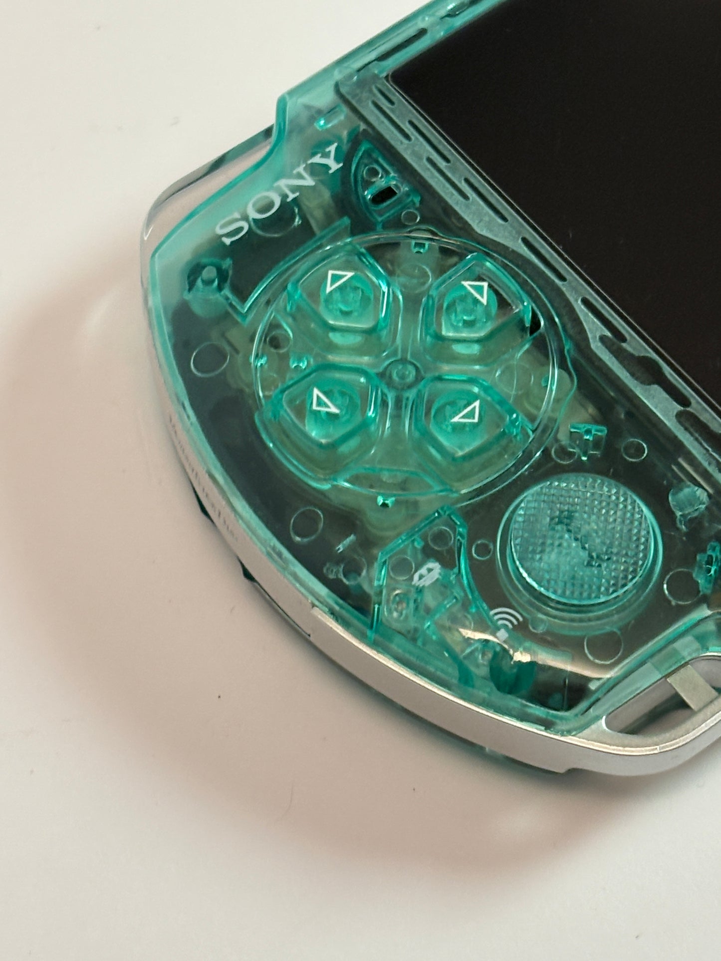 PSP 3000 - Transparent Mint Green