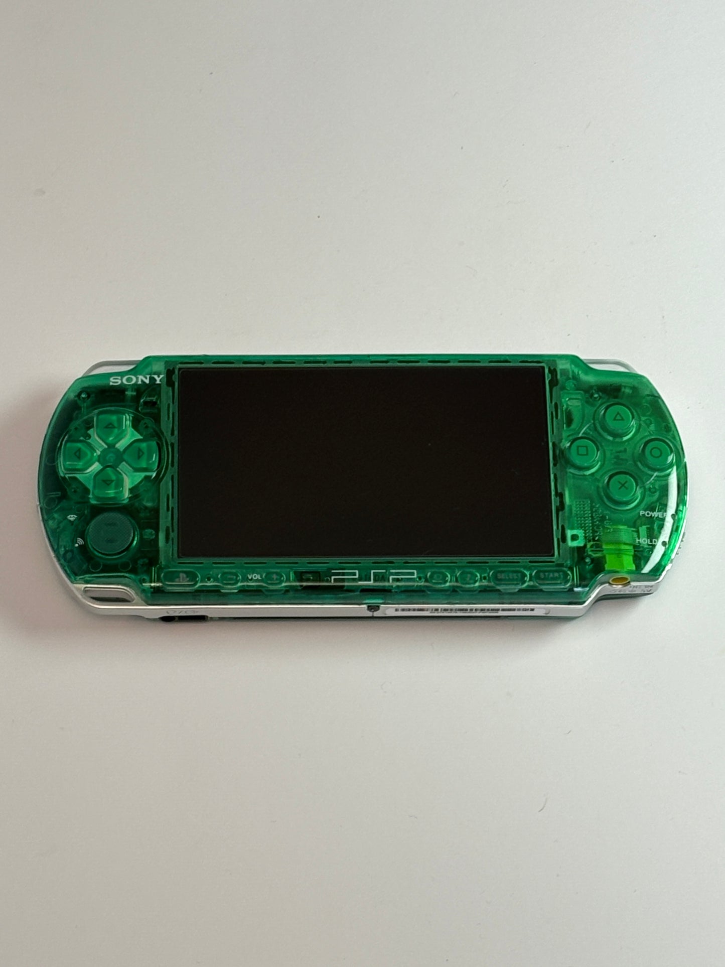 PSP 3000 - Transparent Green