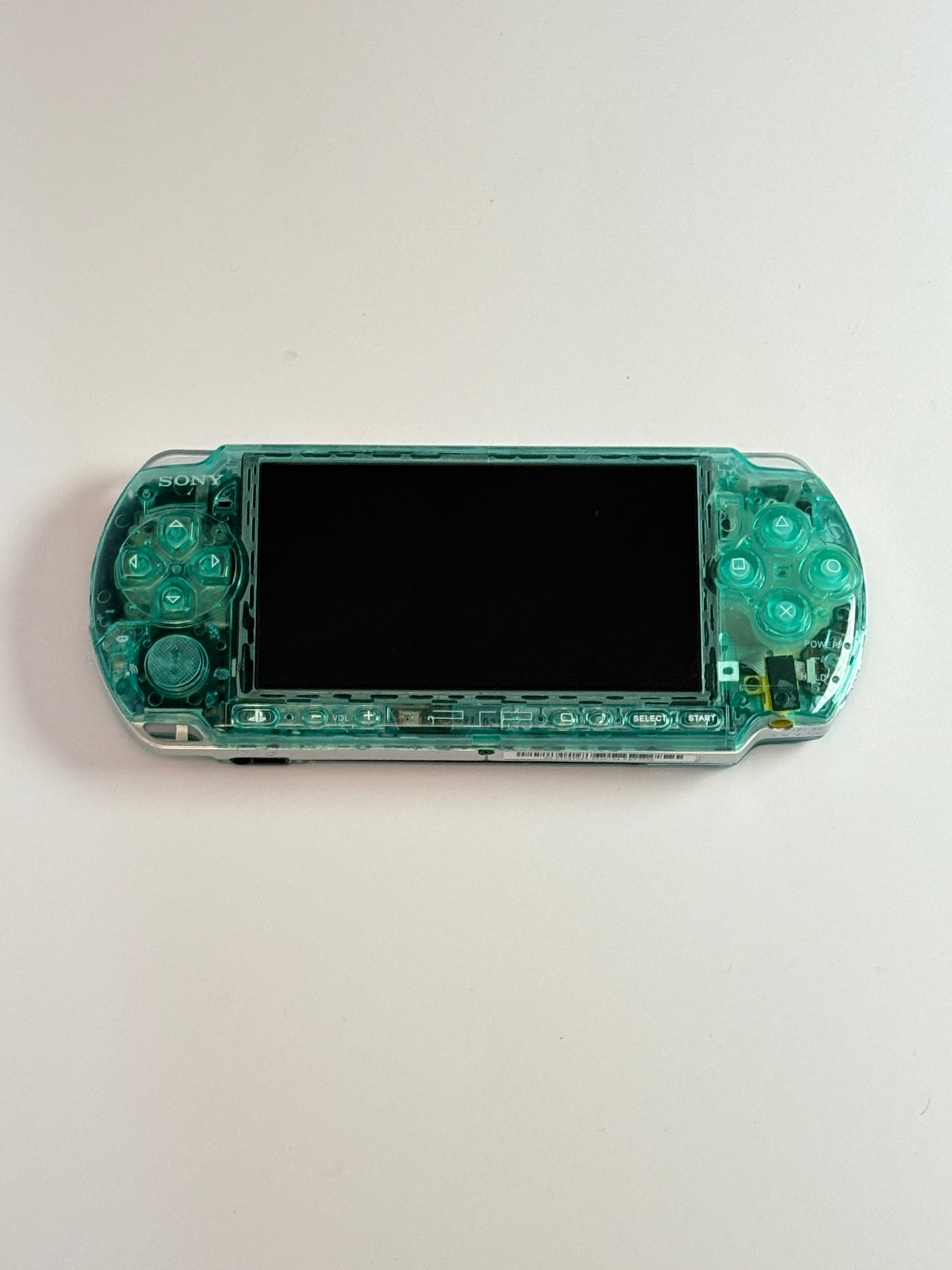 PSP 3000 - Transparent Mint Green