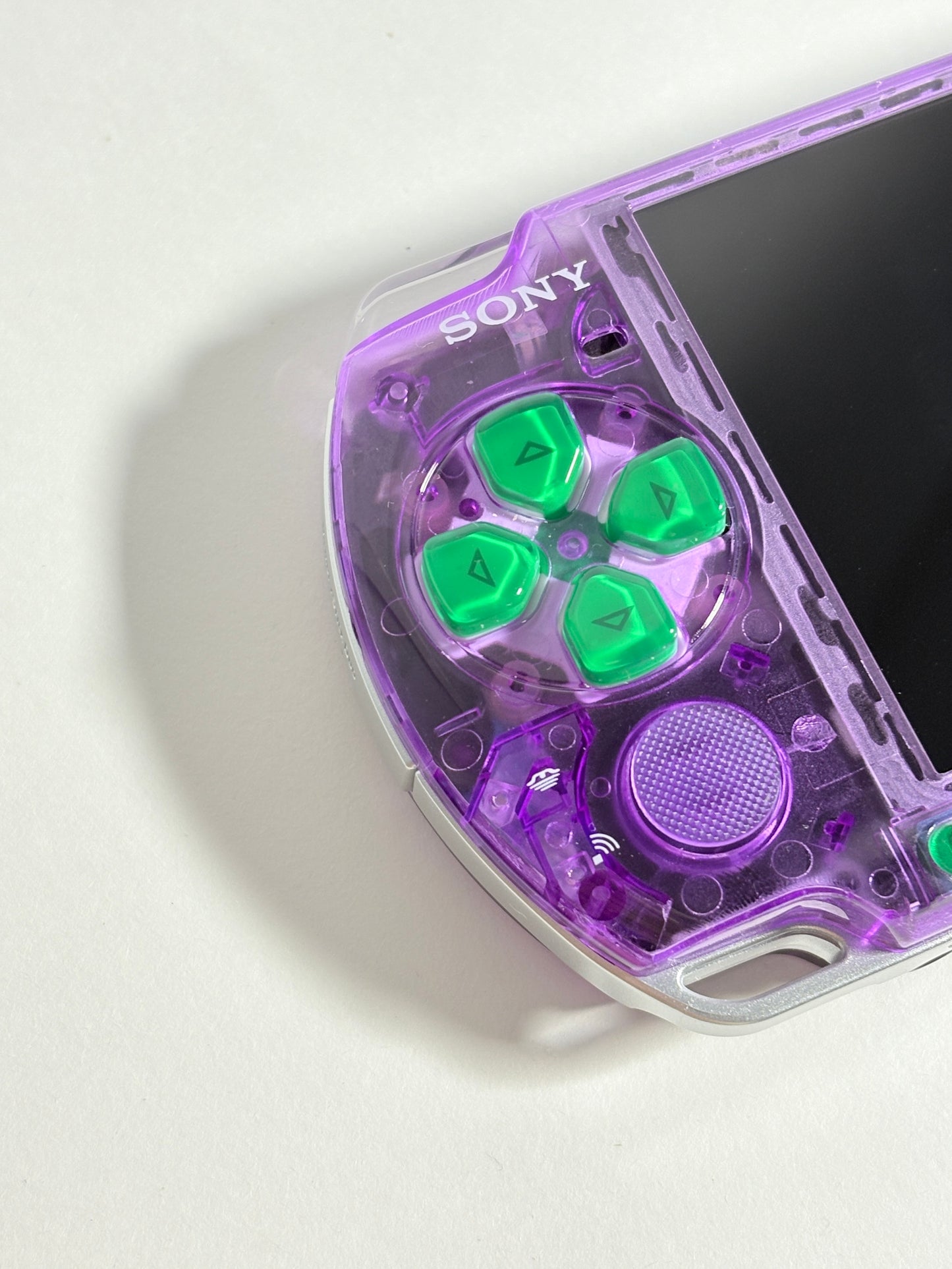 PSP 3000 - Transparent Purple - Eva edition