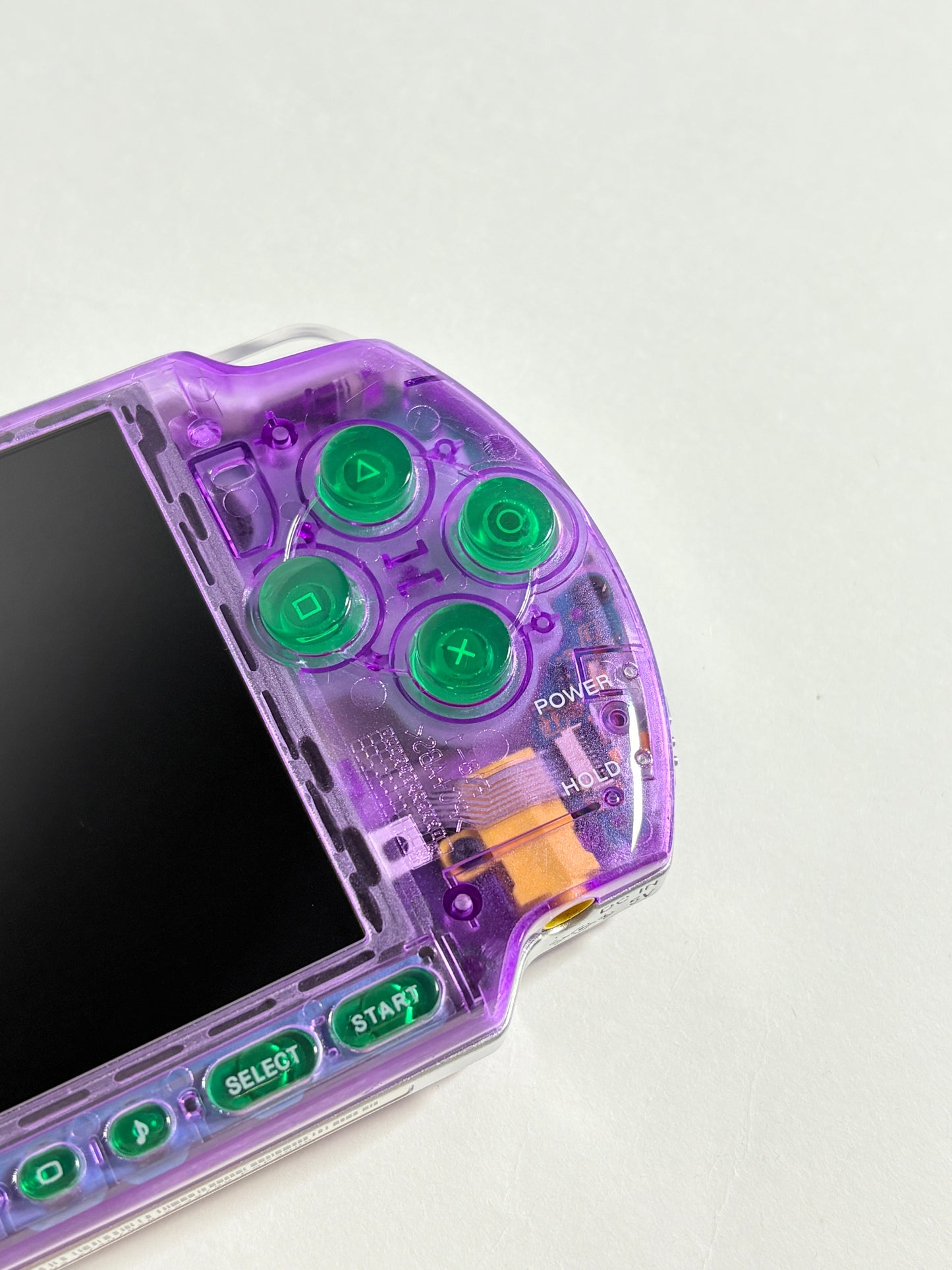 PSP 3000 - Transparent Purple - Eva edition