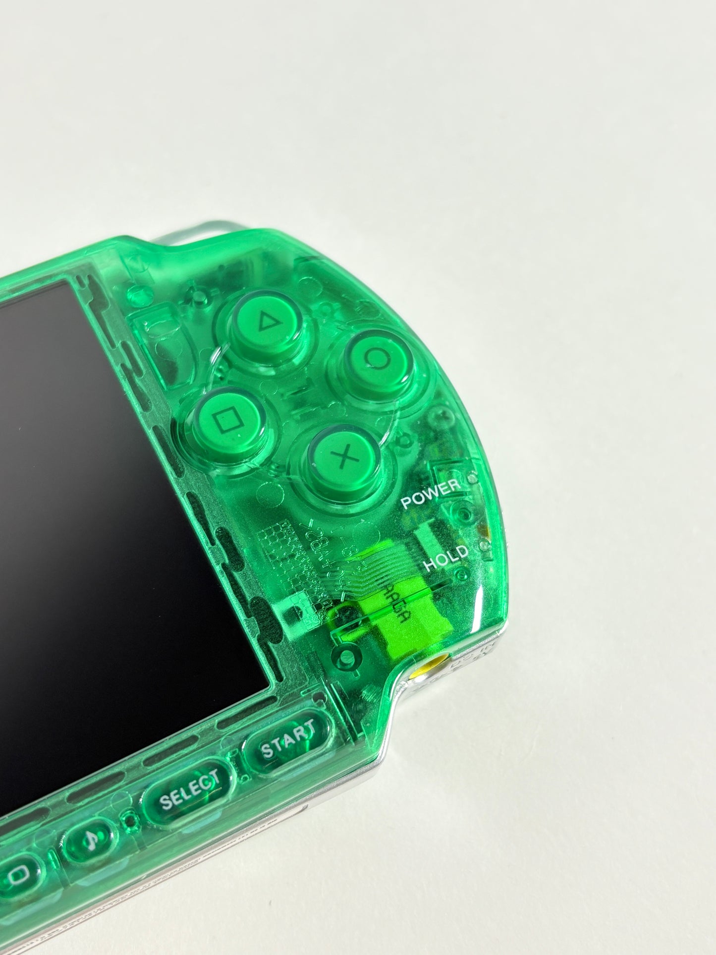 PSP 3000 - Transparent Green