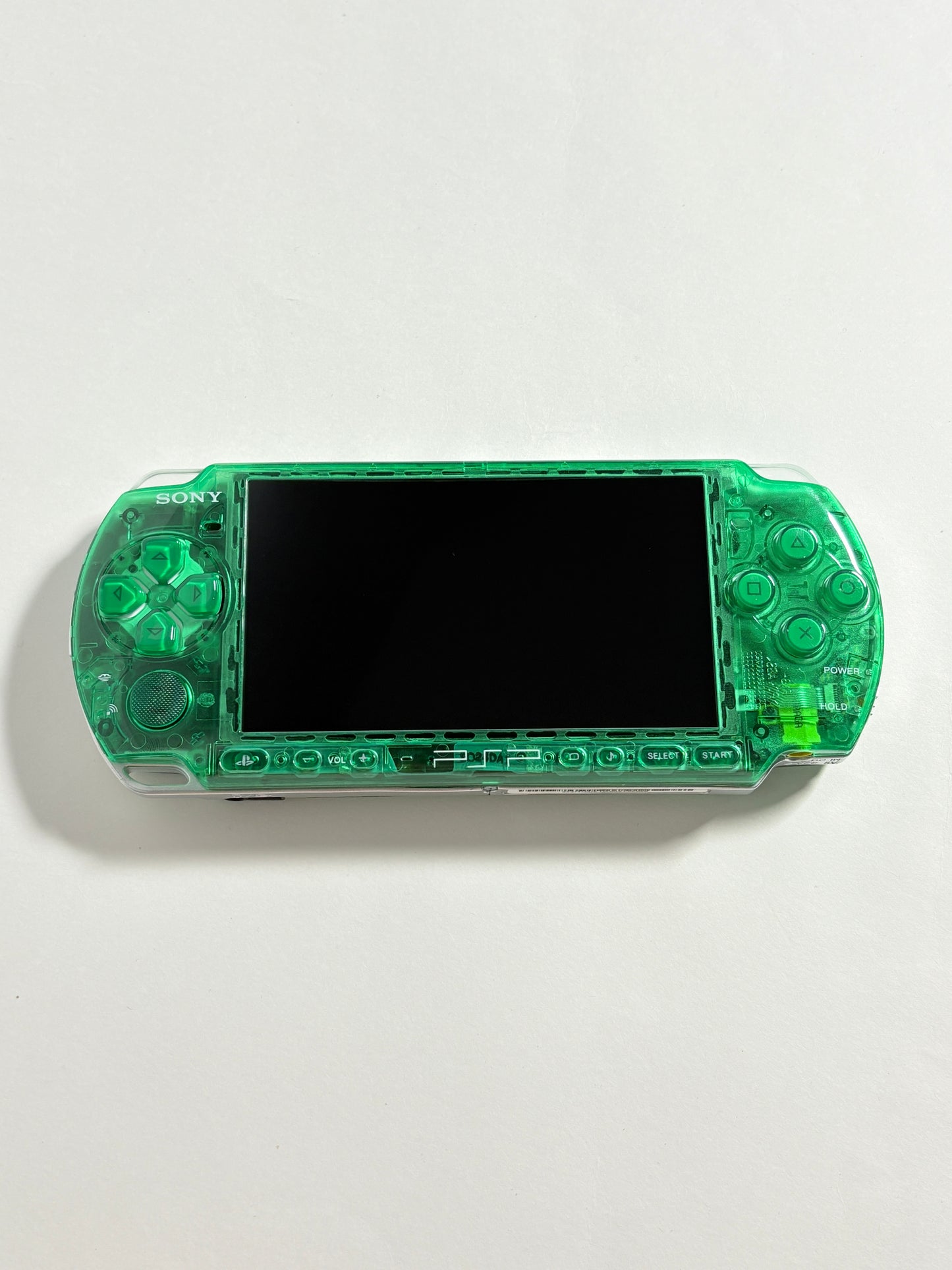 PSP 3000 - Transparent Green