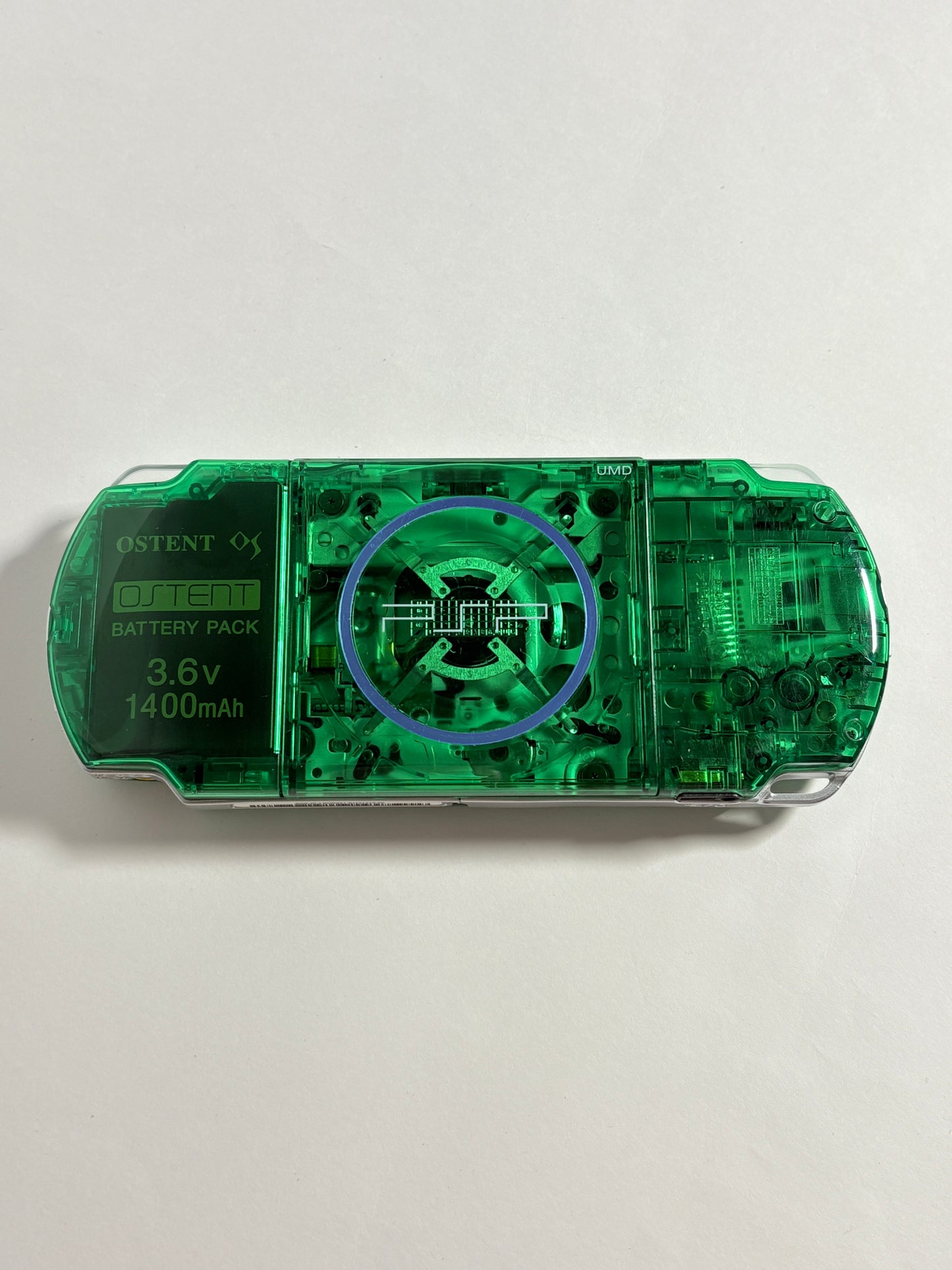 PSP 3000 - Transparent Green