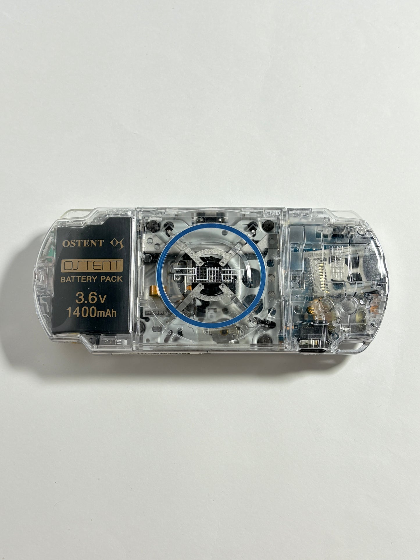 PSP 3000 - Transparent White w Pink buttons