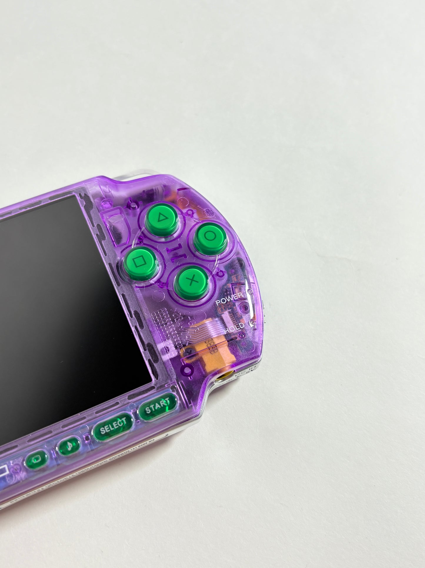 PSP 3000 - Transparent Purple - Eva edition