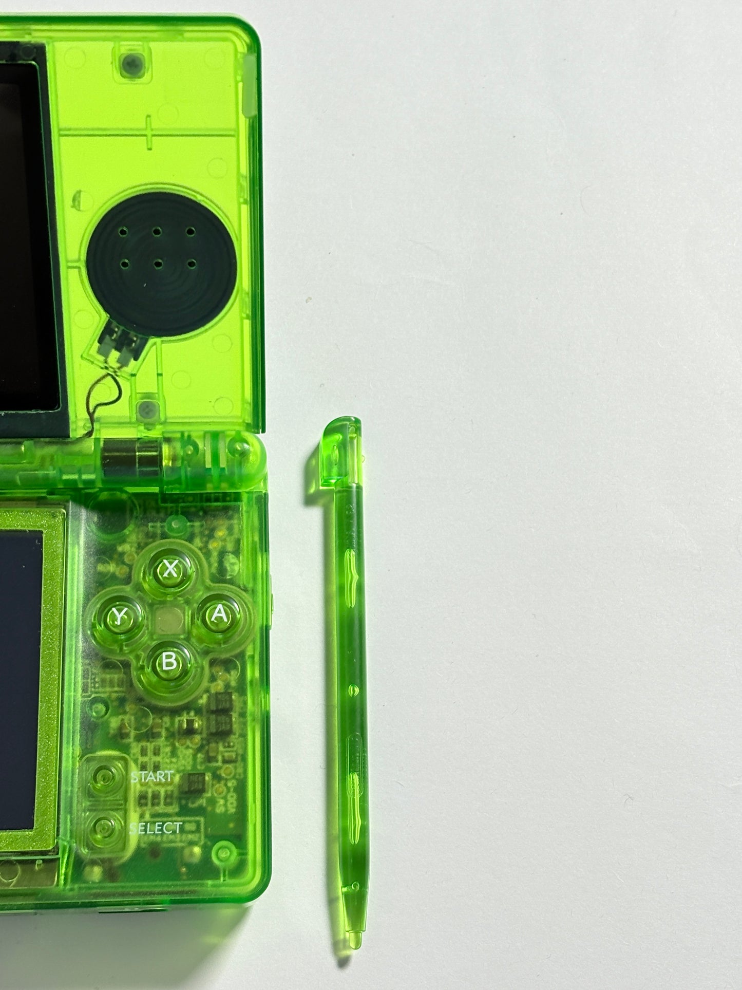 Nintendo DS Lite - Transparent Lime Green