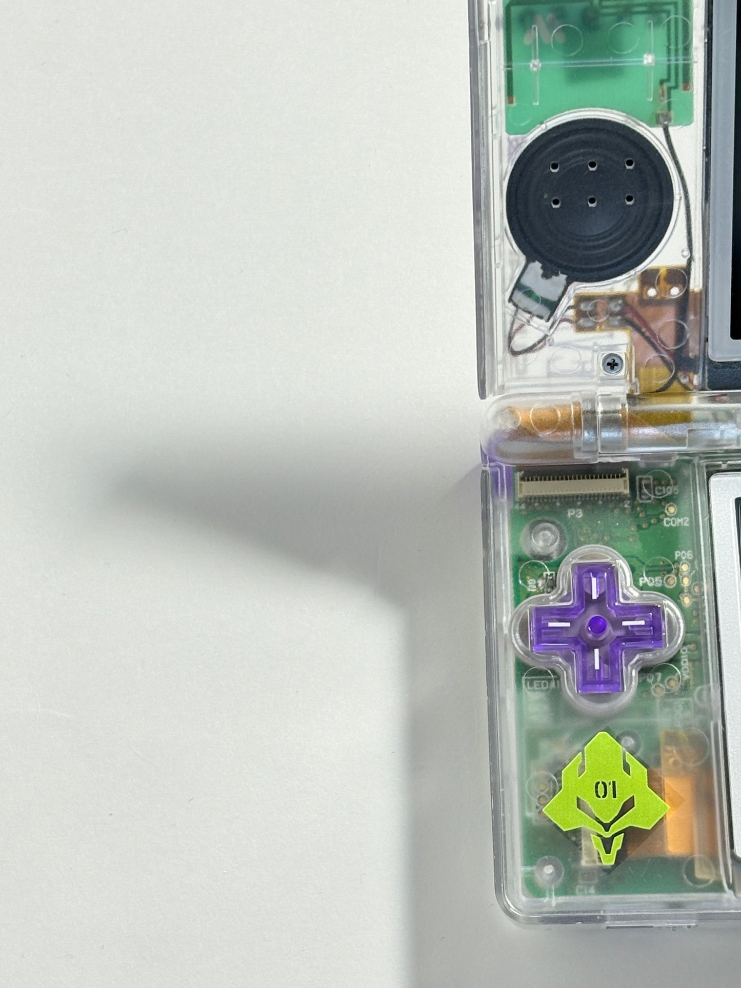 Nintendo DS Lite - Transparent Evangelion Custom