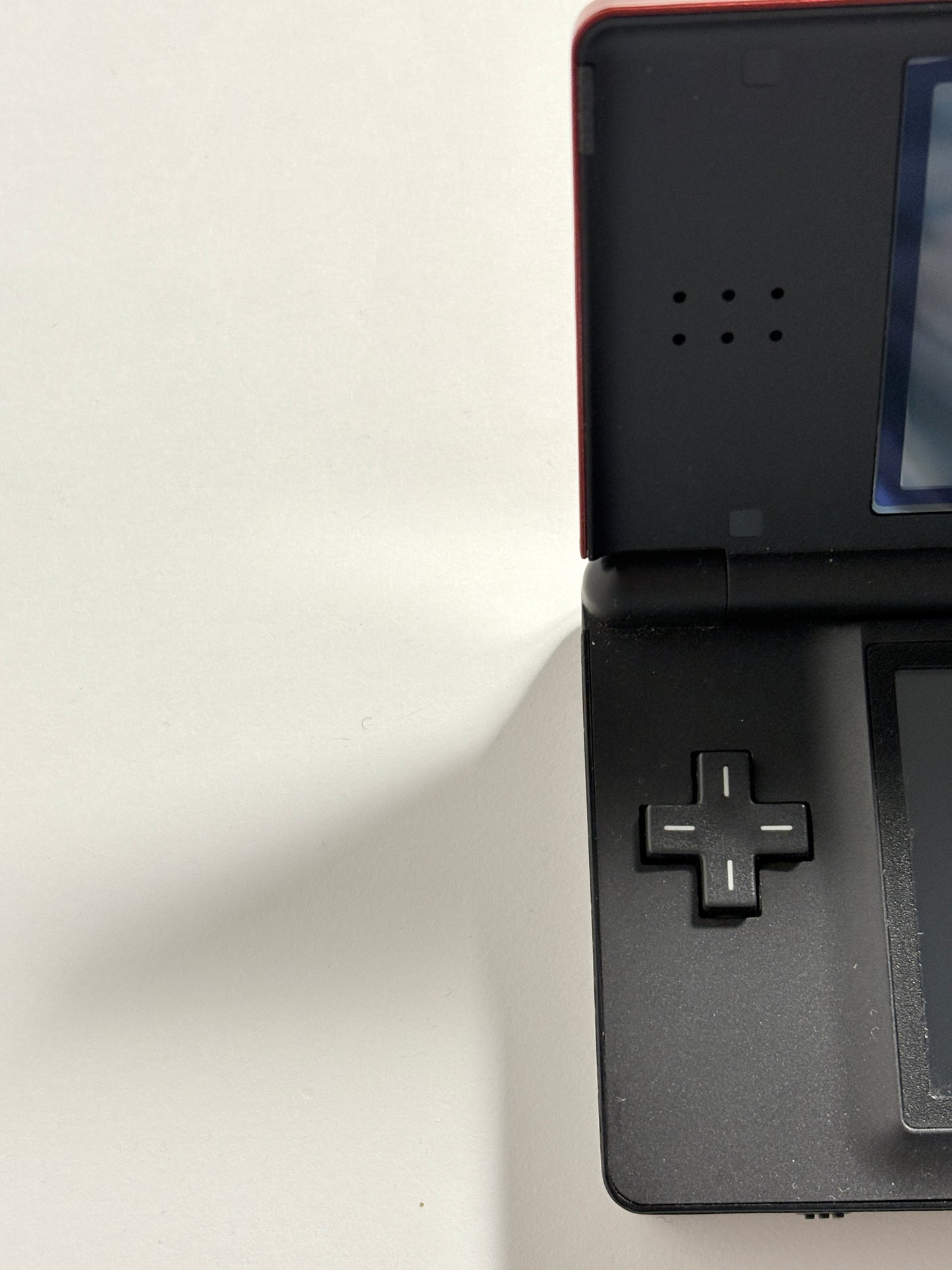 Nintendo DS Lite - Crimson Red and black