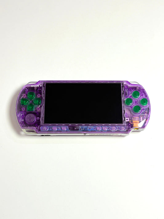 PSP 3000 - Transparent Purple Evangelion edition