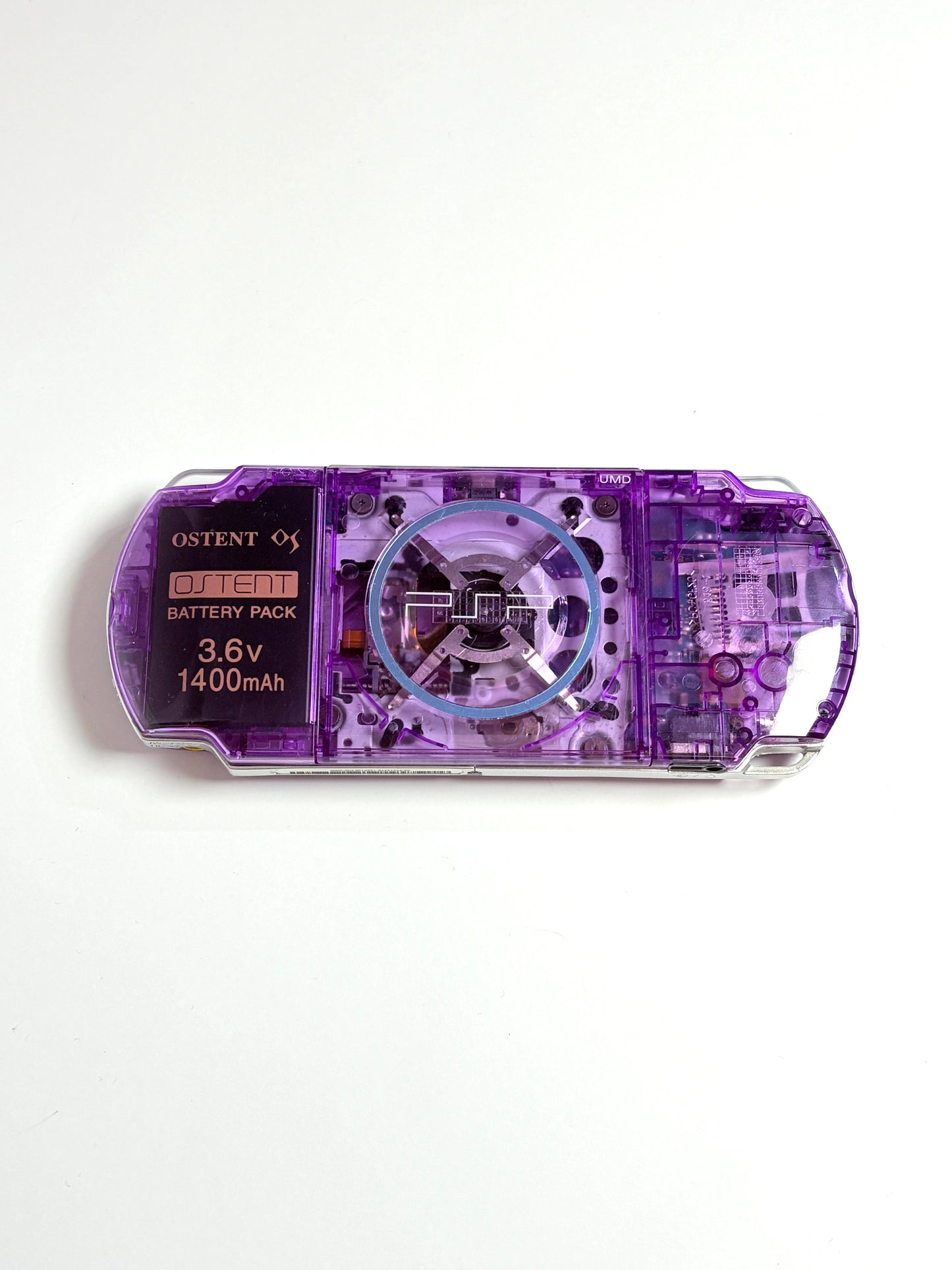 PSP 3000 - Transparent Purple Evangelion edition