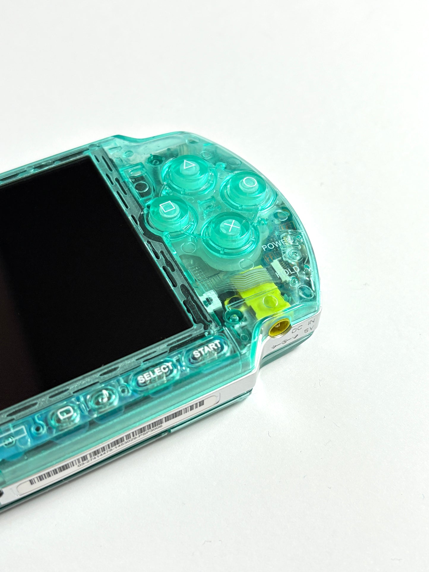 PSP 3000 - Transparent Mint Green