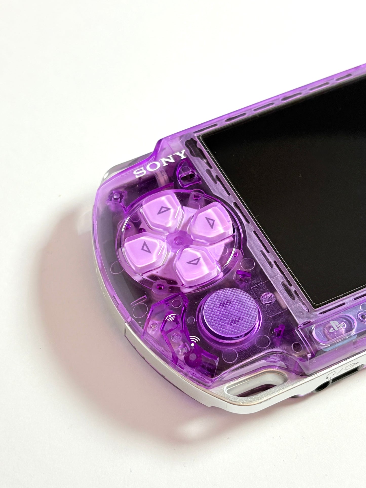 PSP 3000 - Transparent Purple