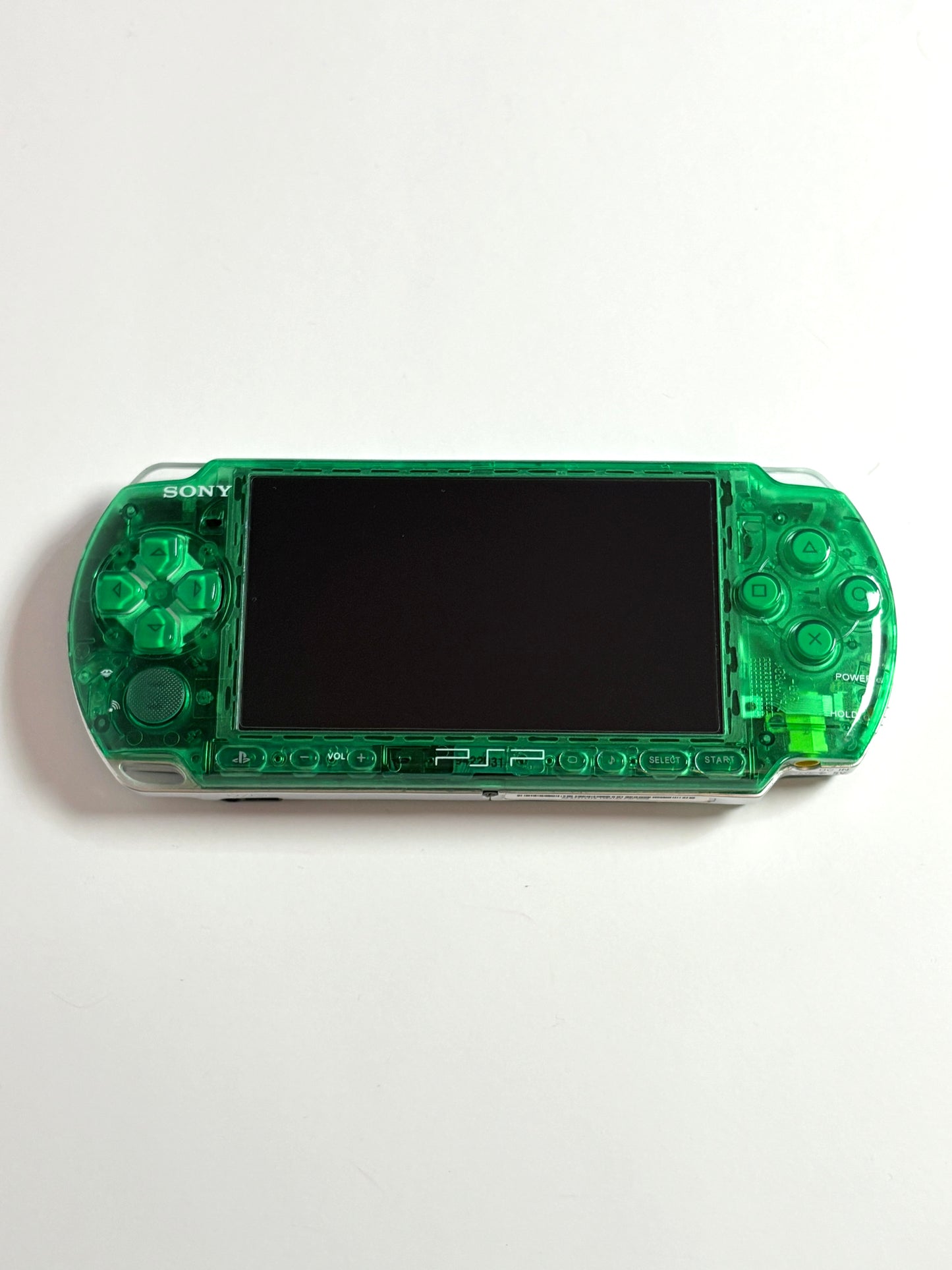 PSP 3000 - Transparent green