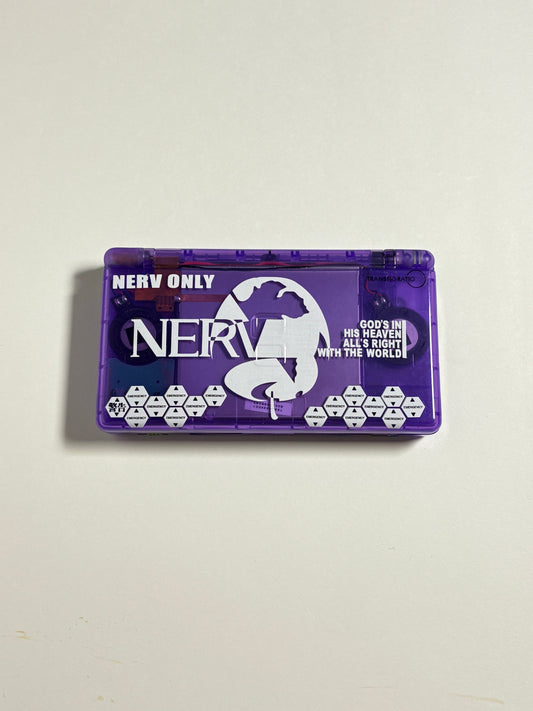 Nintendo DS Lite - Transparent Evangelion Custom
