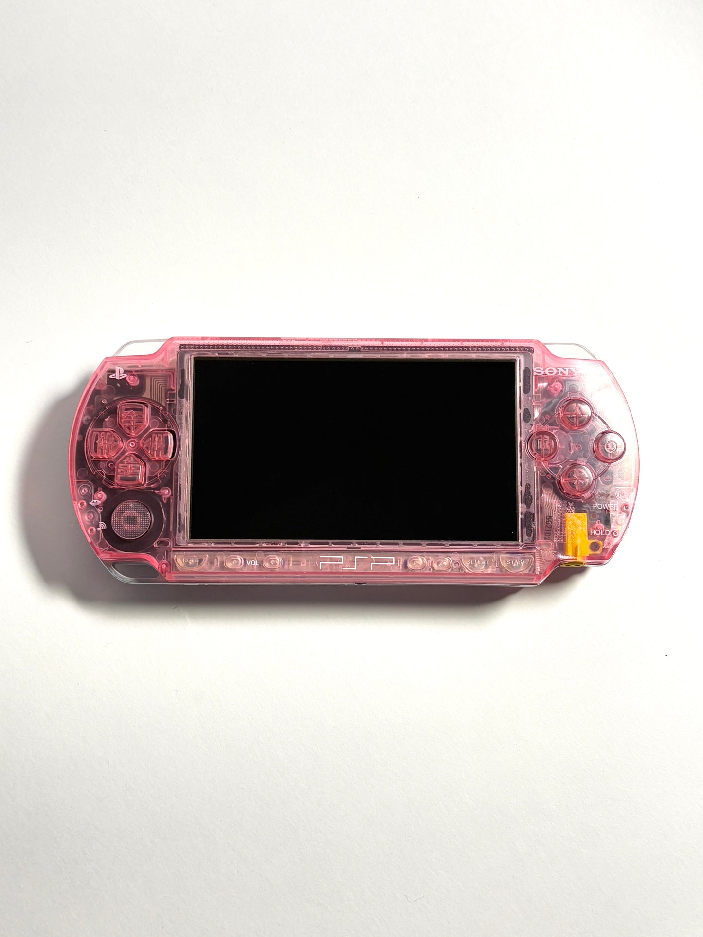 PSP 1000 - Transparent Pink - IPS Screen
