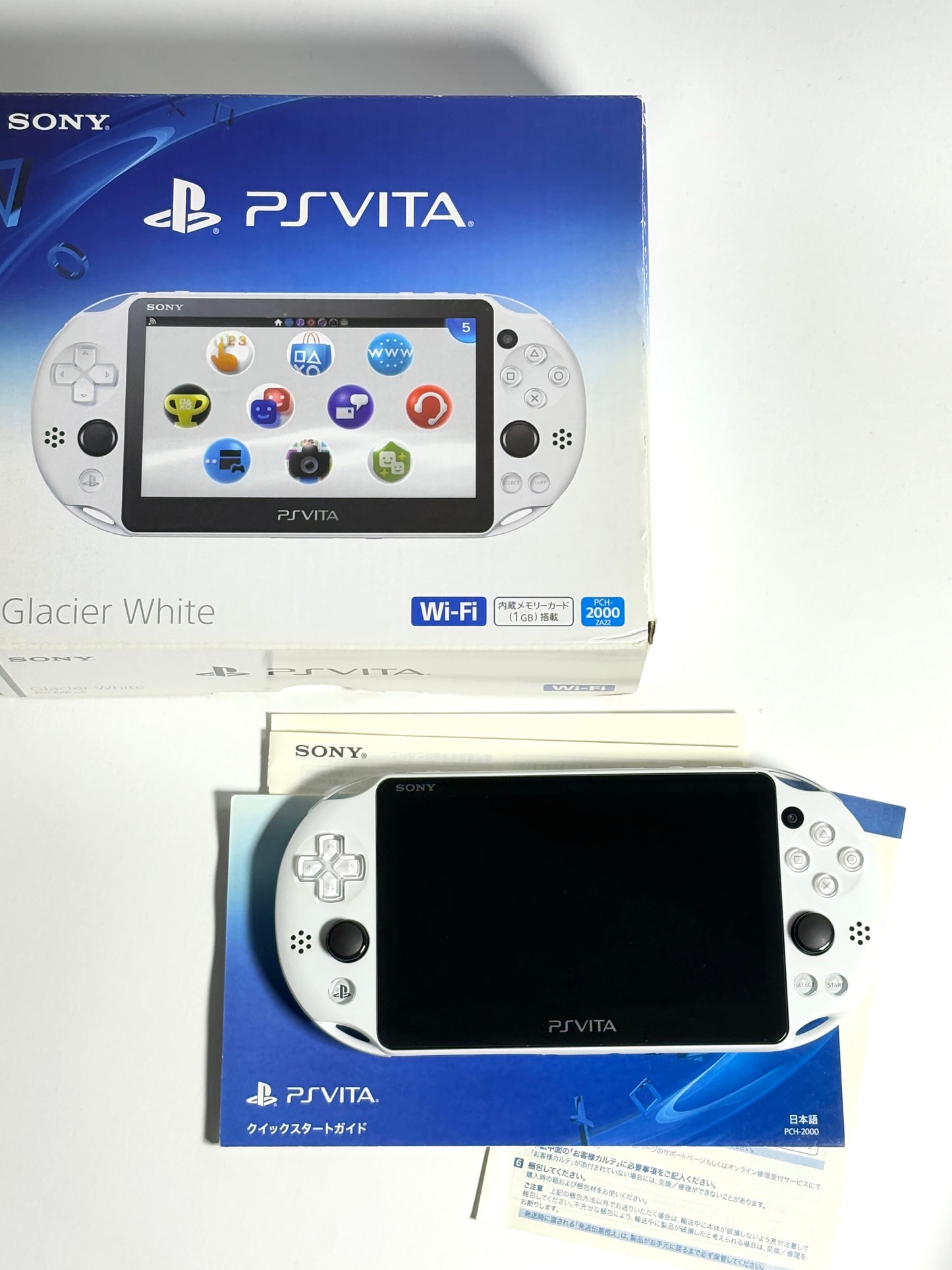 Ps Vita 2000 - Glacier White w Original box