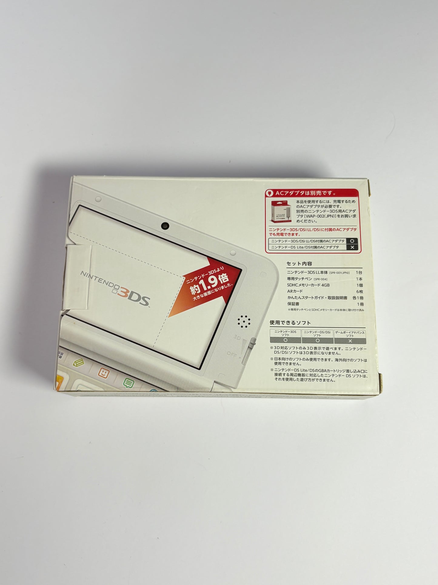 Nintendo 3DS LL - White