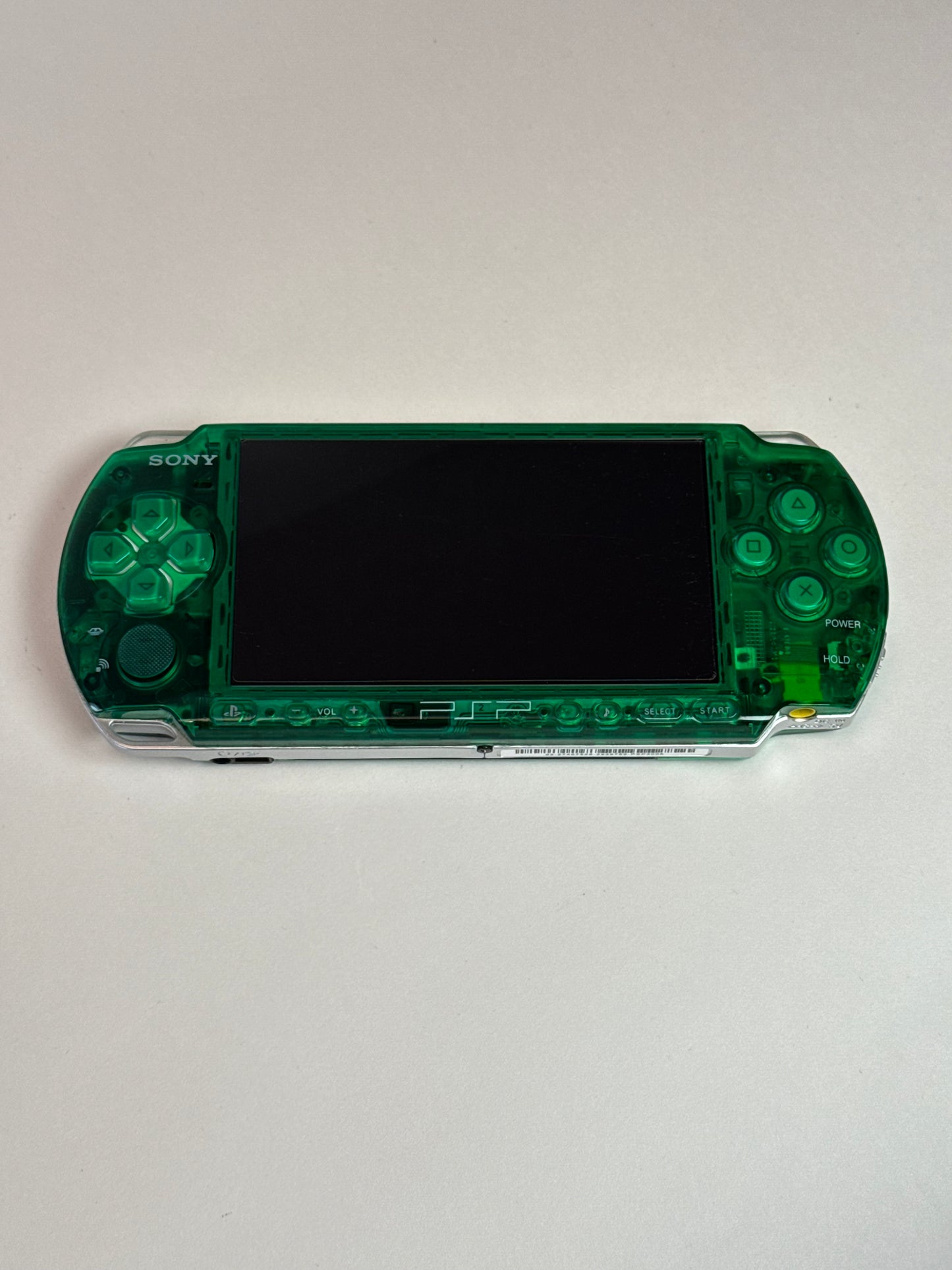 PSP 3000 - Transparent green