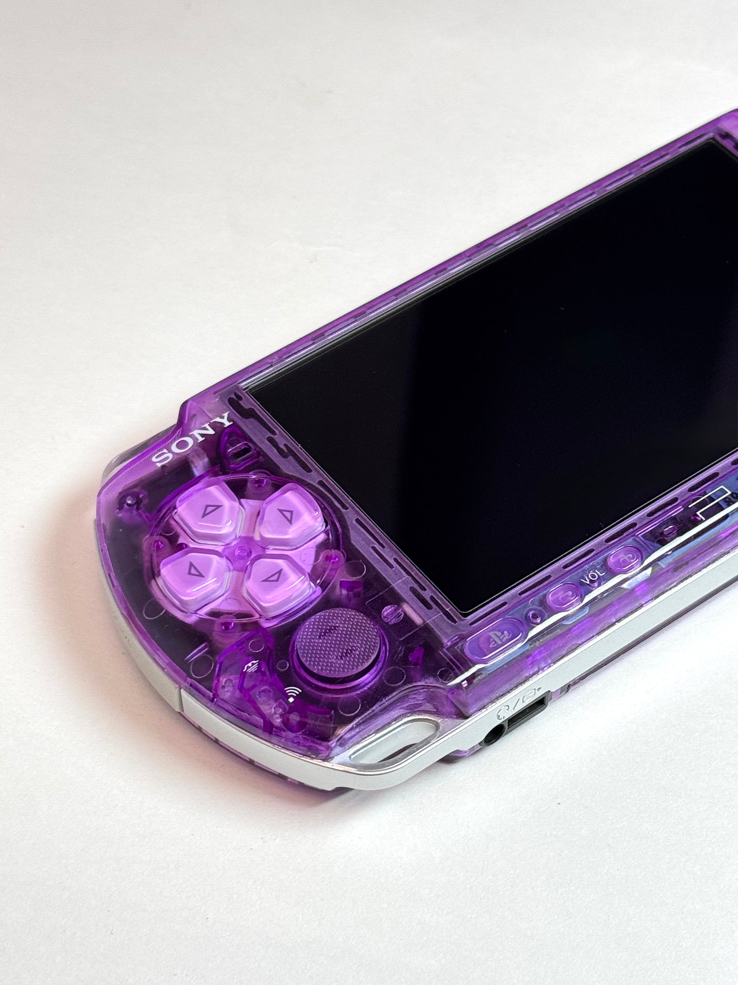 PSP 3000 - Transparent purple