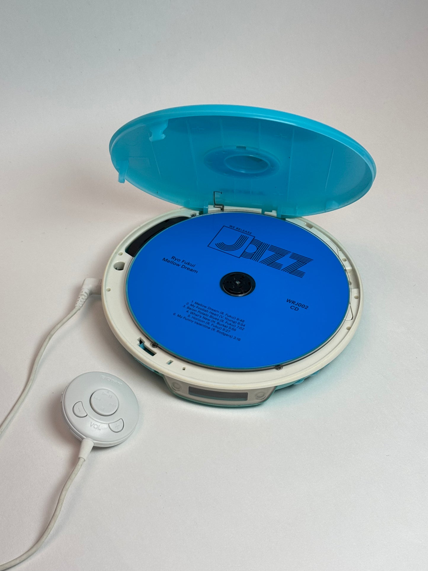 Sony D-EJ001 CD Walkman - Aqua blue