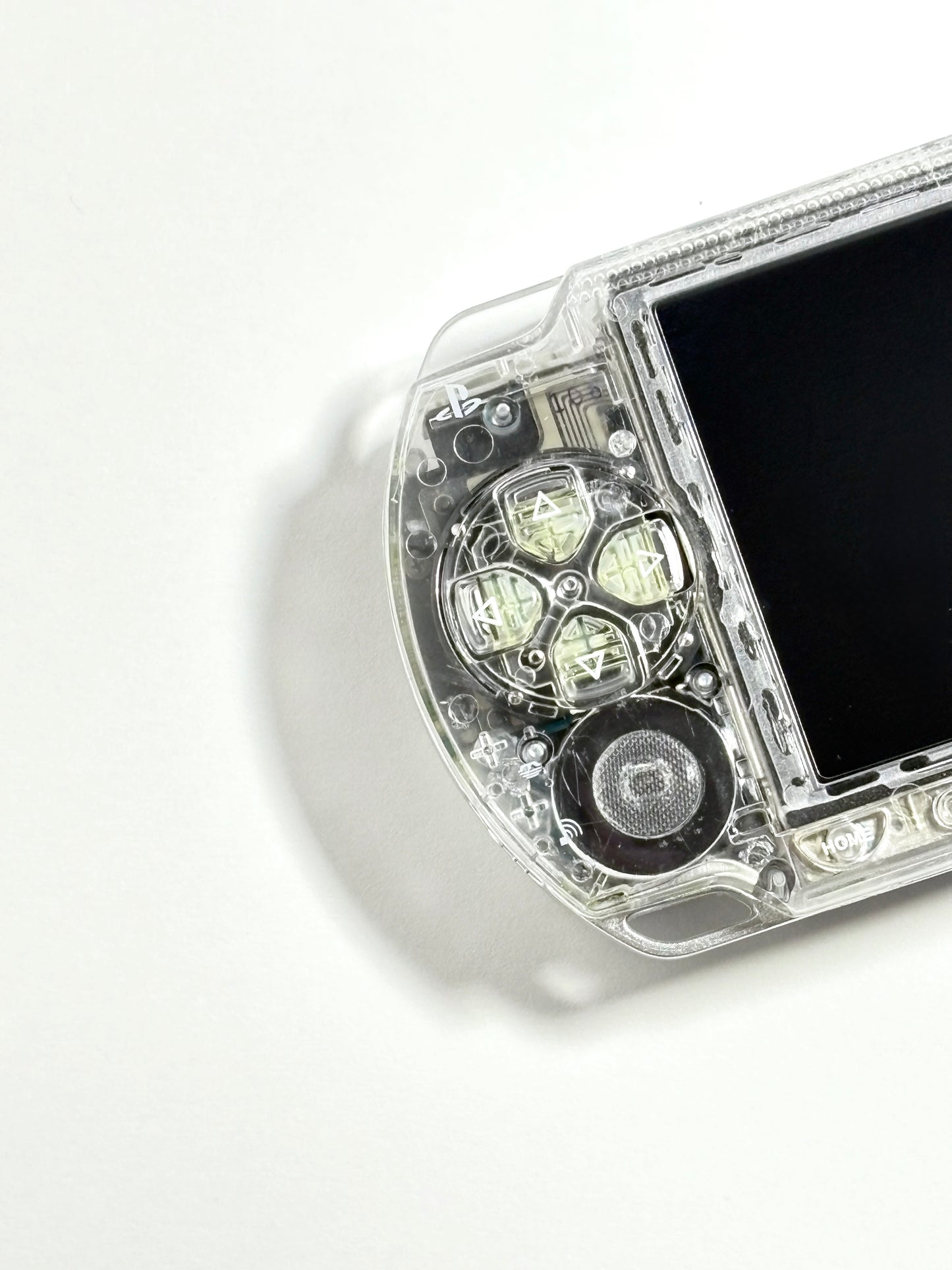 PSP 1000 - Transparent White - IPS