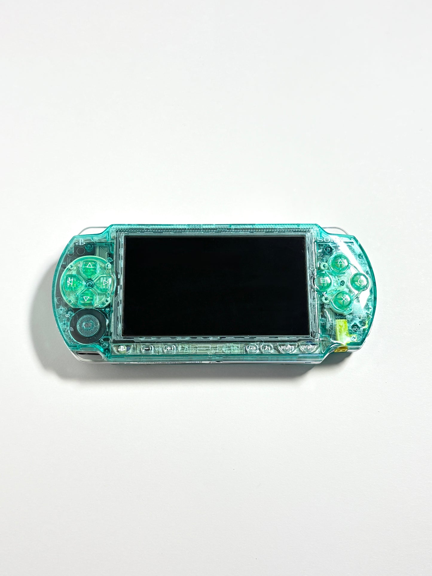 PSP 1000 - Transparent Mint Green - IPS