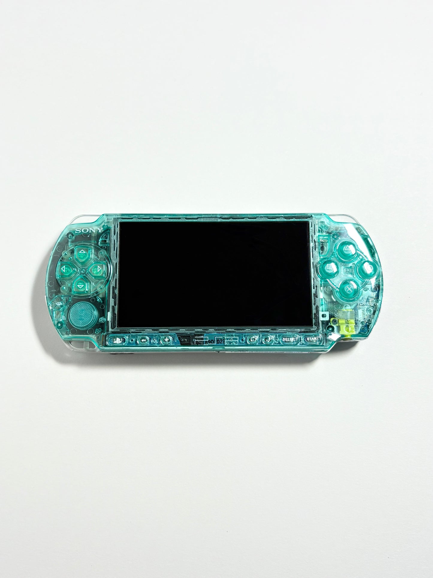 PSP 3000 - Transparent Mint Green