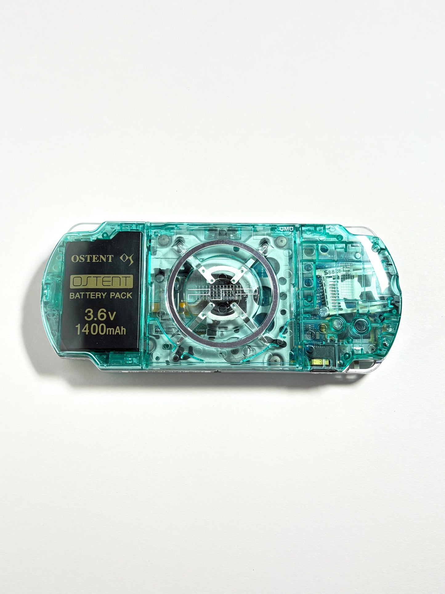 PSP 3000 - Transparent Mint Green