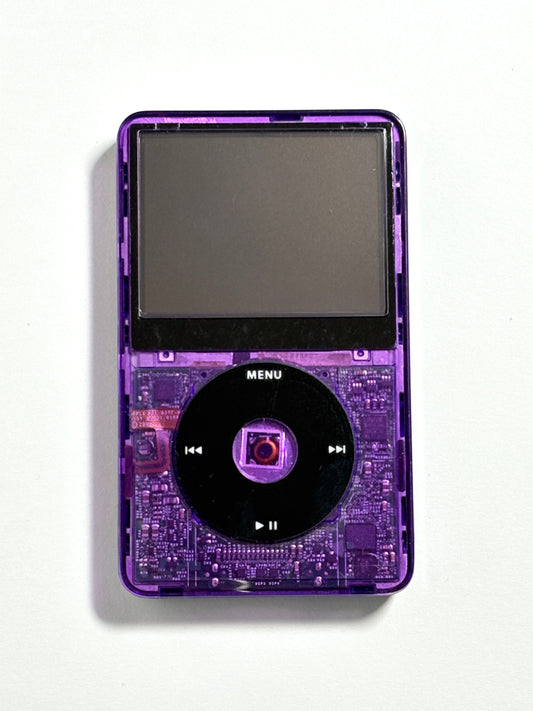 Ipod Video - Classic 5th gen - Transparent Purple