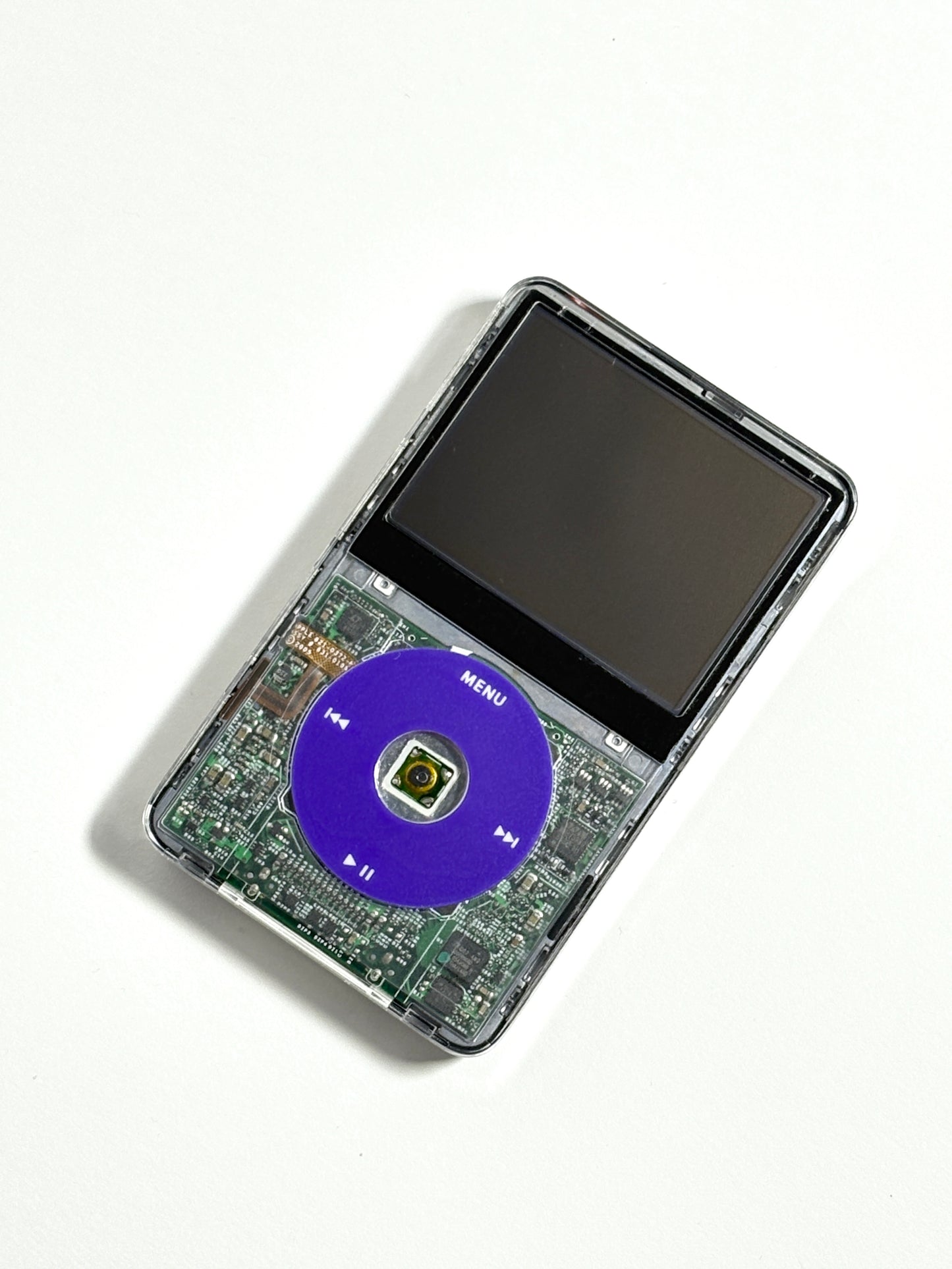 Ipod Video - Classic 5th gen - Transparent purple