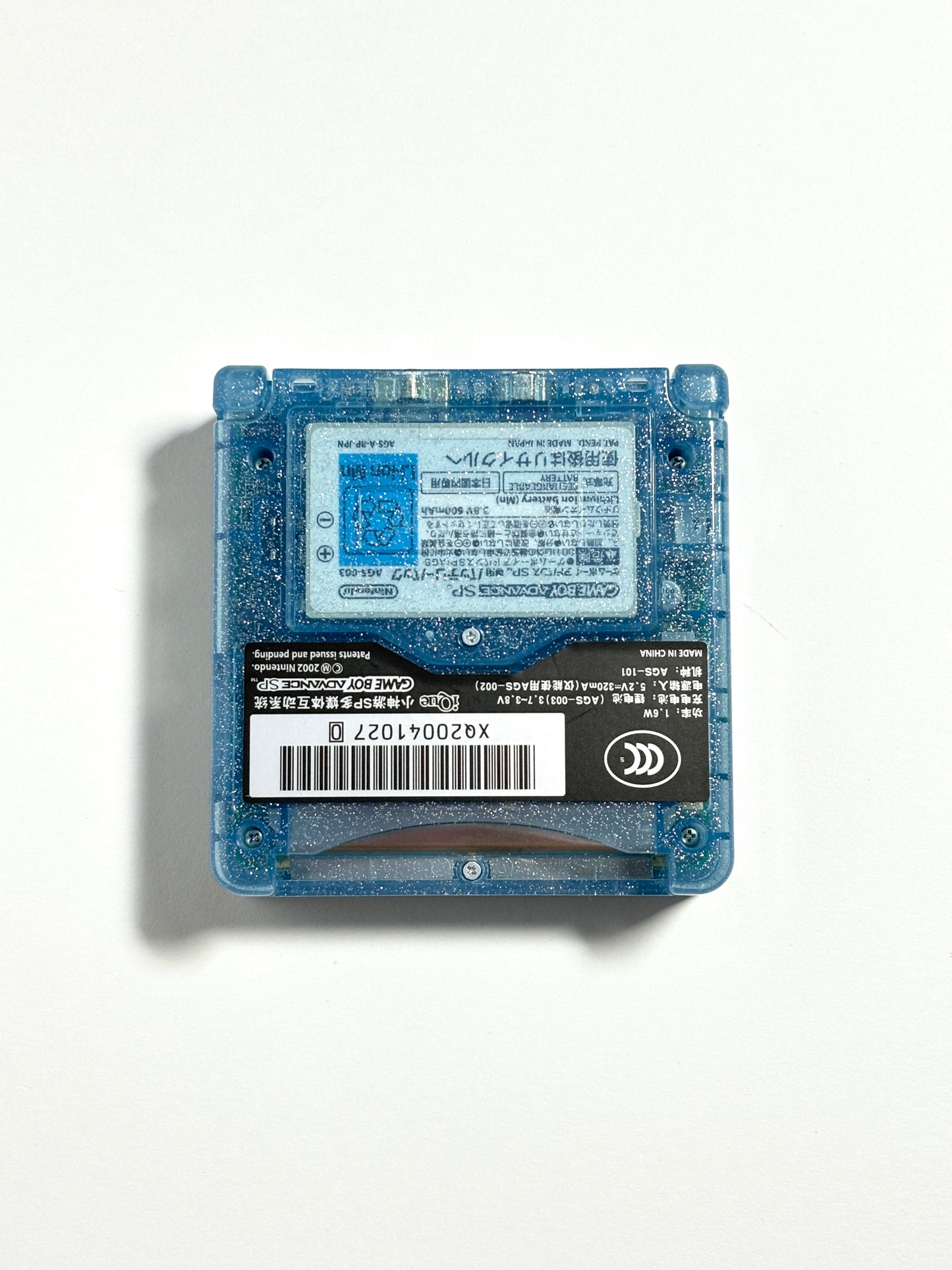 Game Boy Advance SP - Light blue w sparkly finish