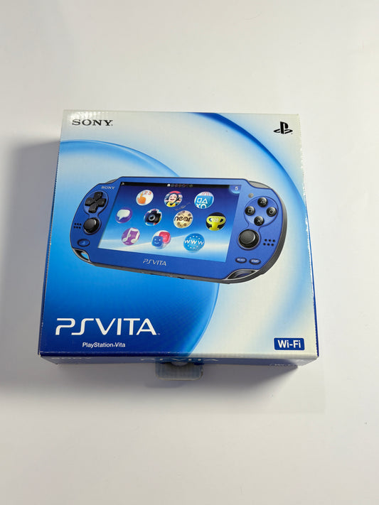 Ps Vita 1000 - Sapphire blue w Original box and acessories
