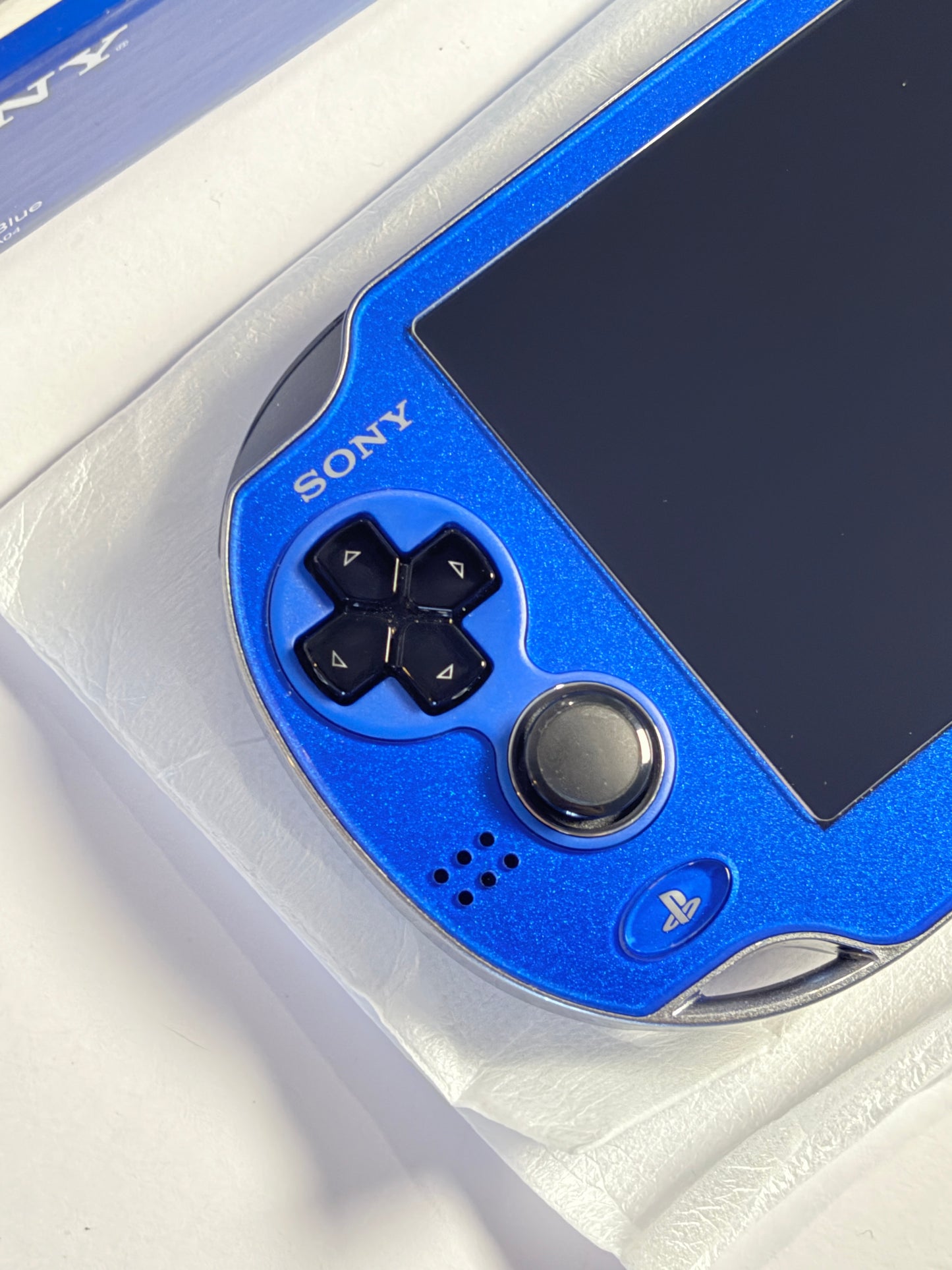 Ps Vita 1000 - Sapphire blue w Original box and acessories