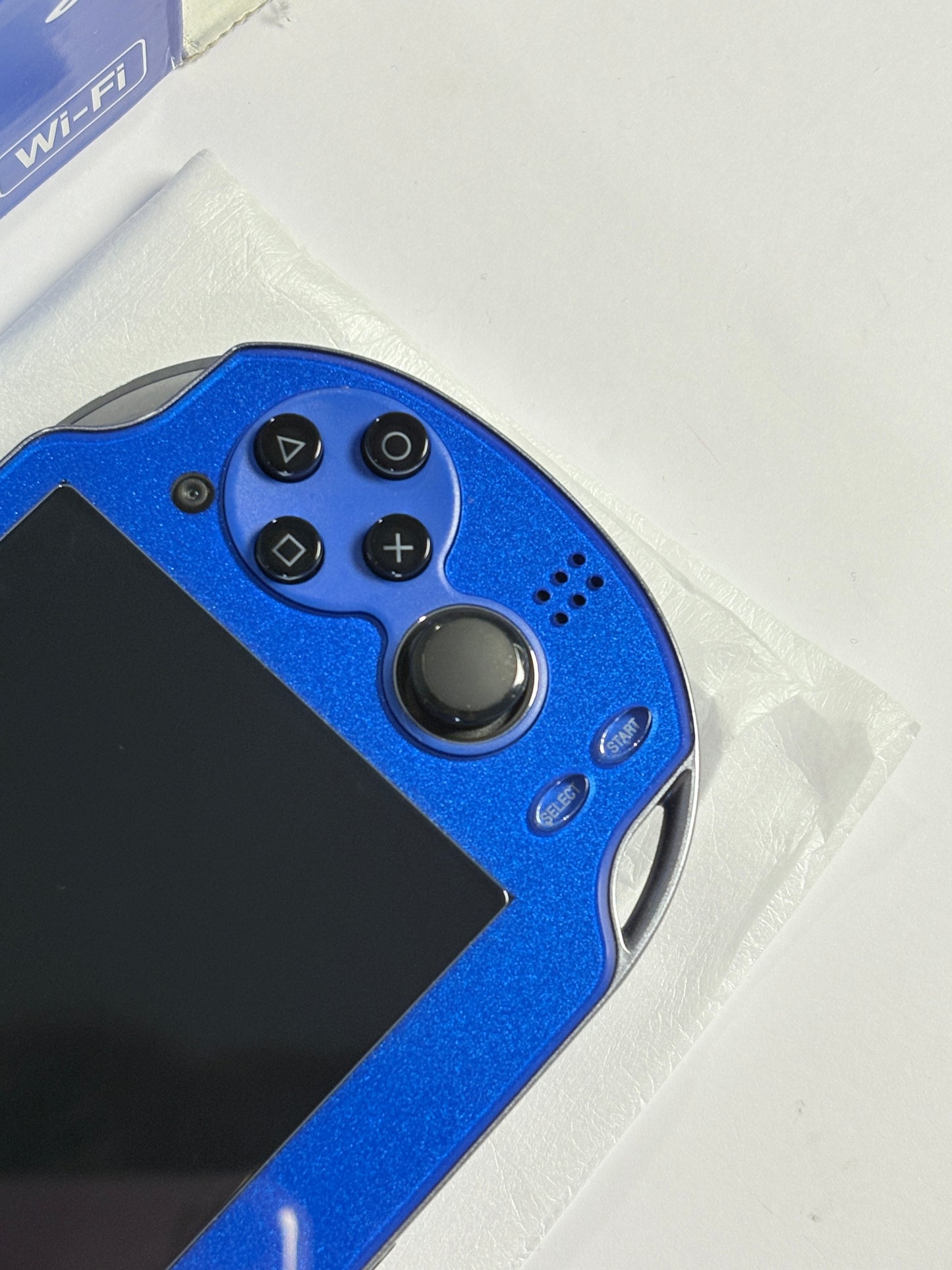 Ps Vita 1000 - Sapphire blue w Original box and acessories