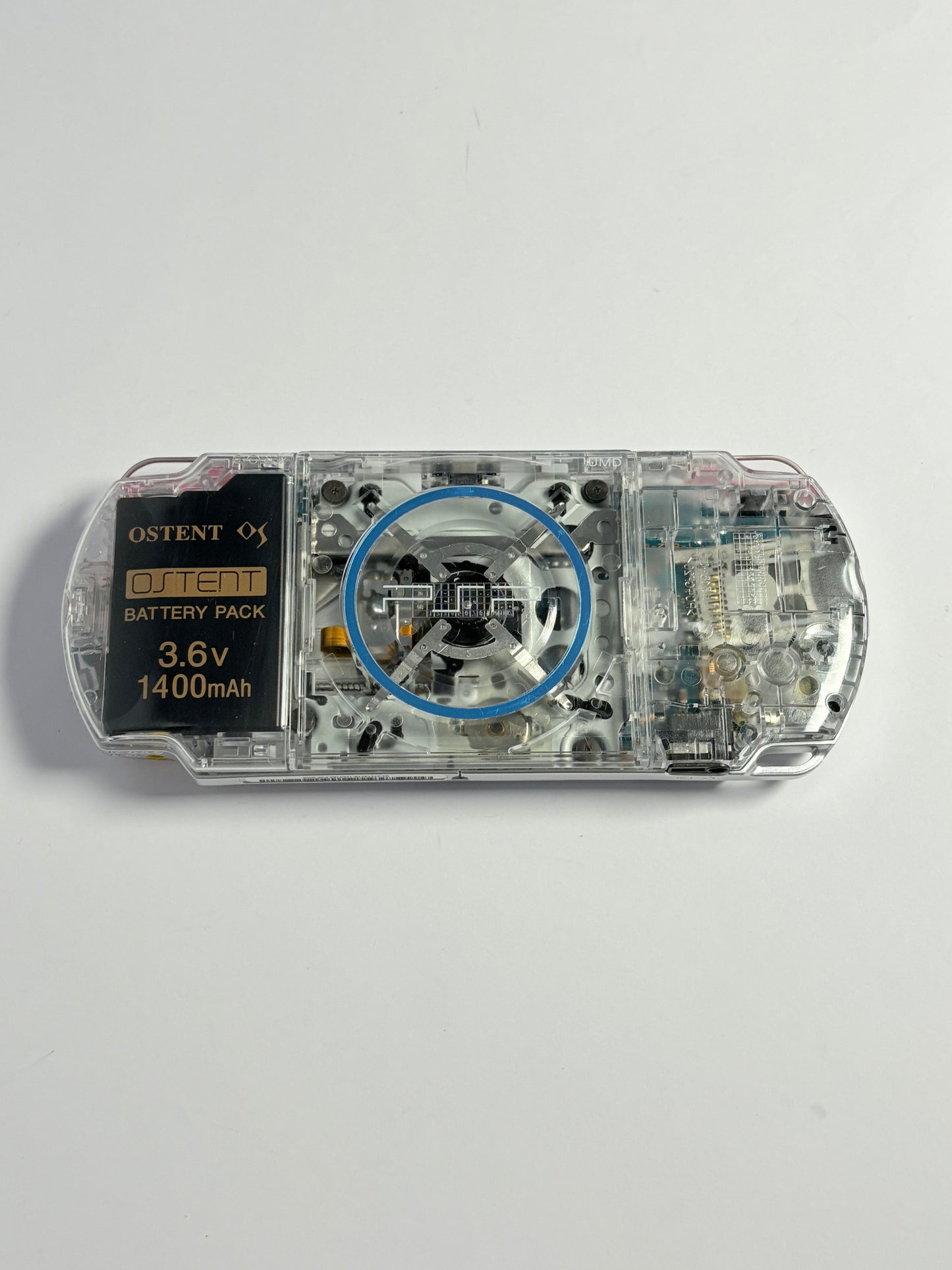 PSP 3000 - Transparent w Pink buttons
