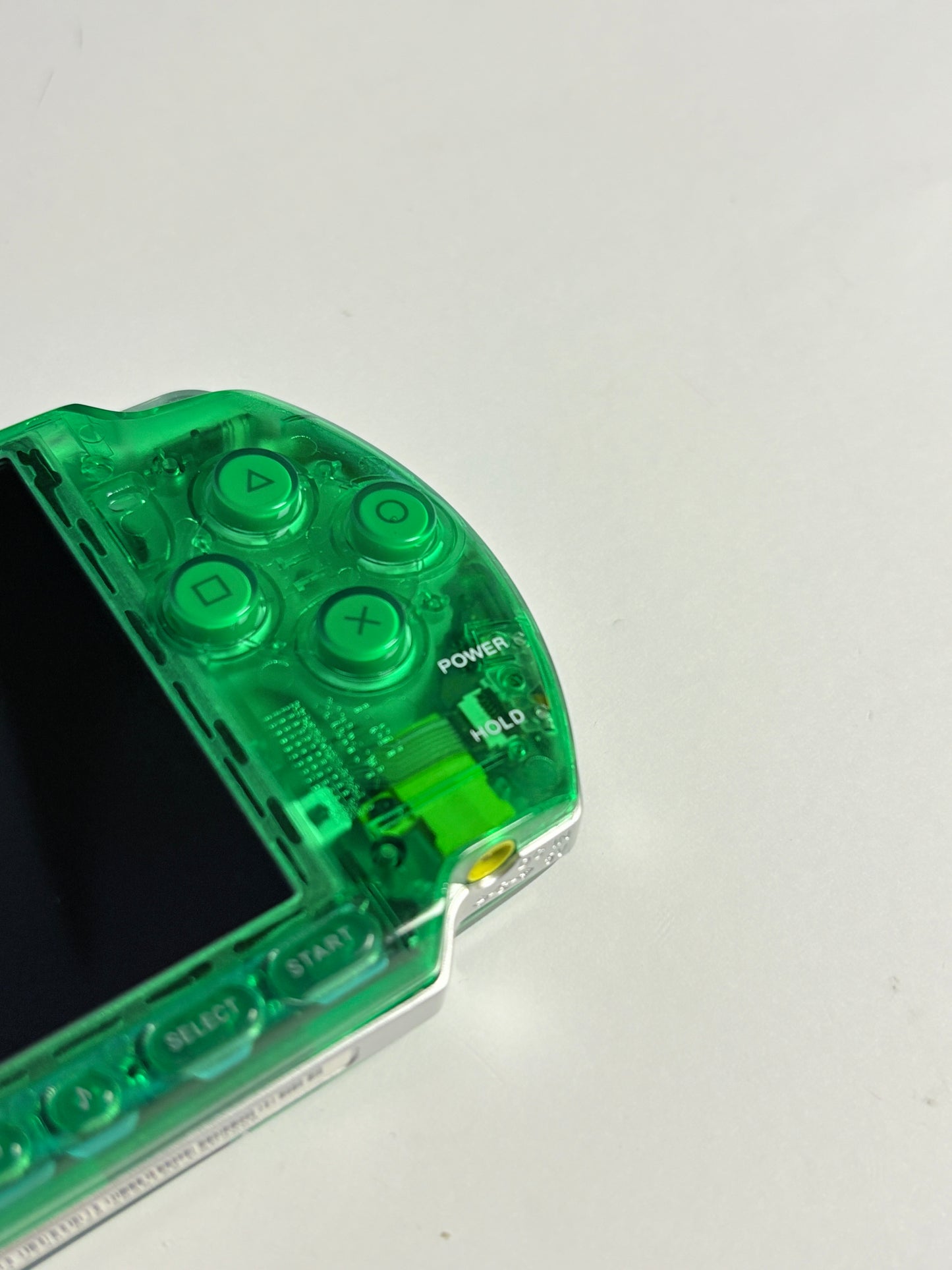 PSP 3000 - Transparent Green