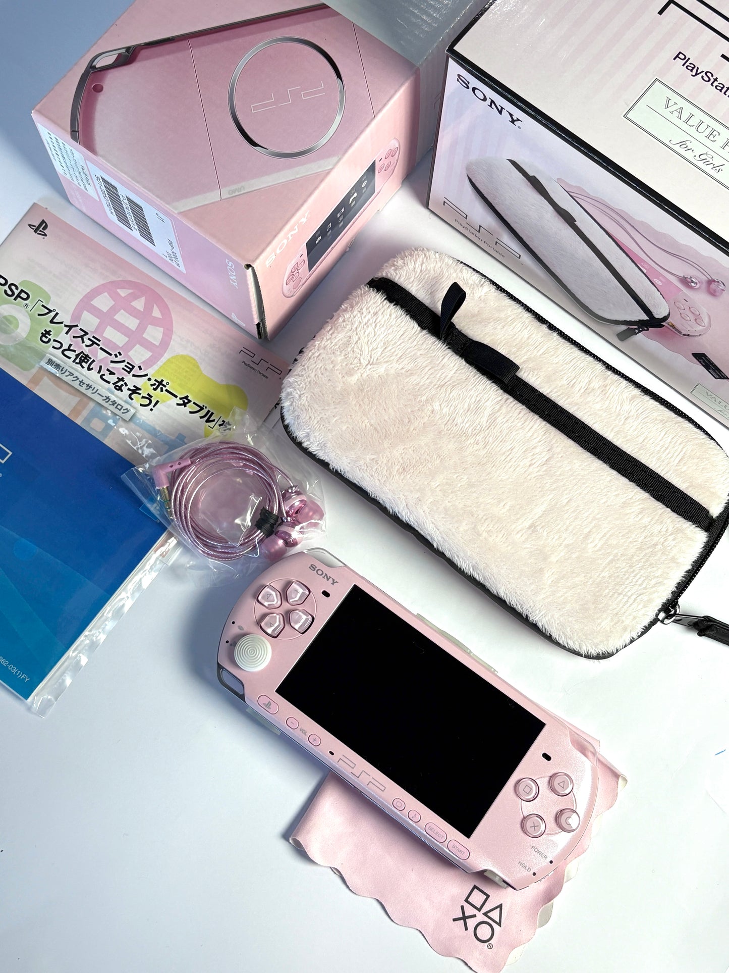 PSP 3000 - Blossom Pink - Value Pack for Girls
